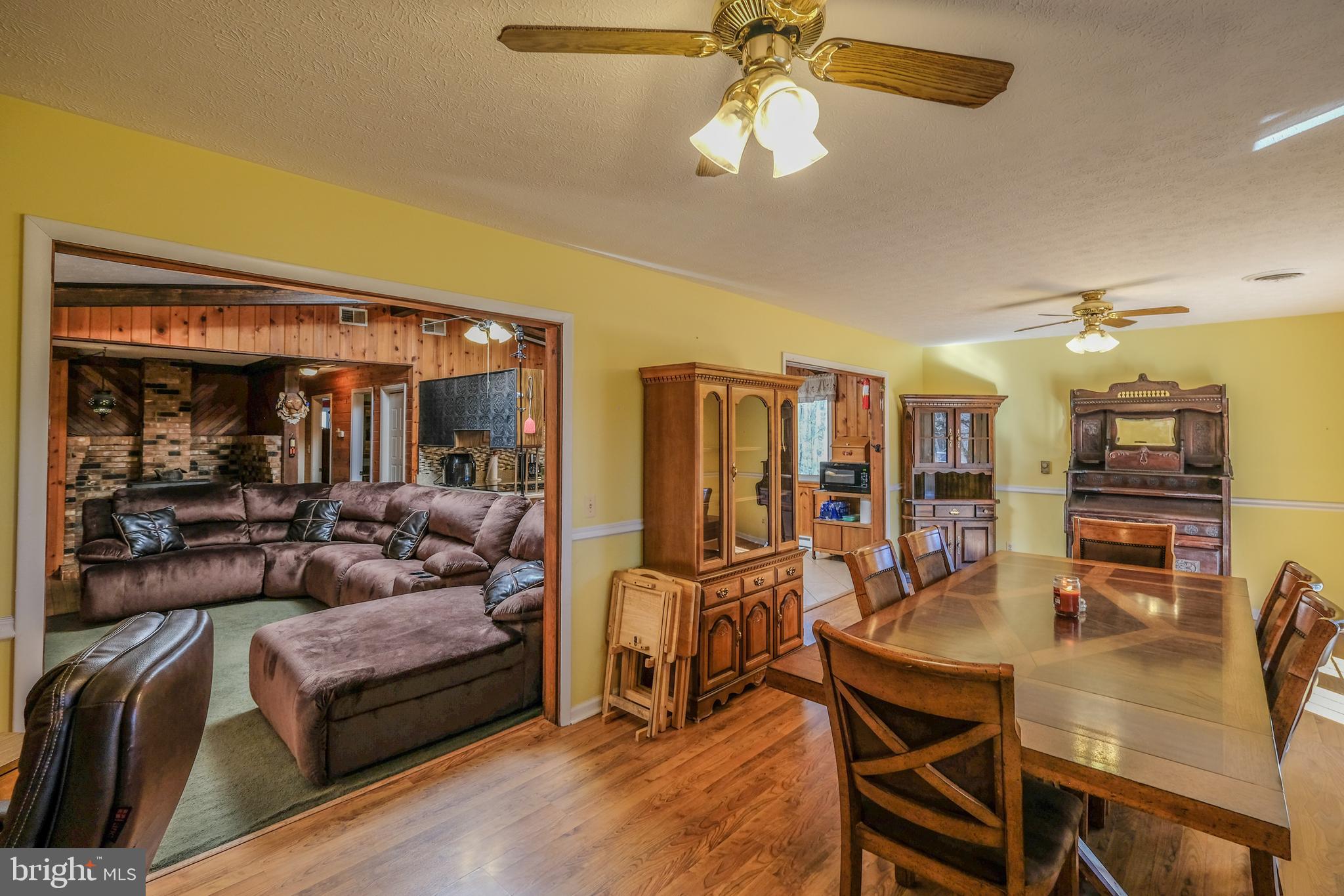 4762 Cold Run Valley Road Berkeley Springs, WV 25411 - Photo 36 of 47 Dining Room With Family Room in Background