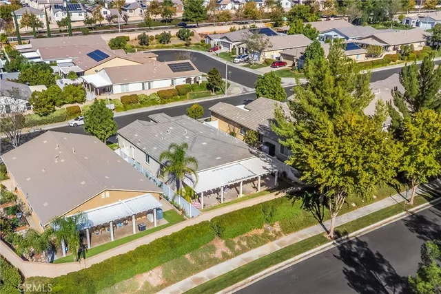 a view of a city with a lake