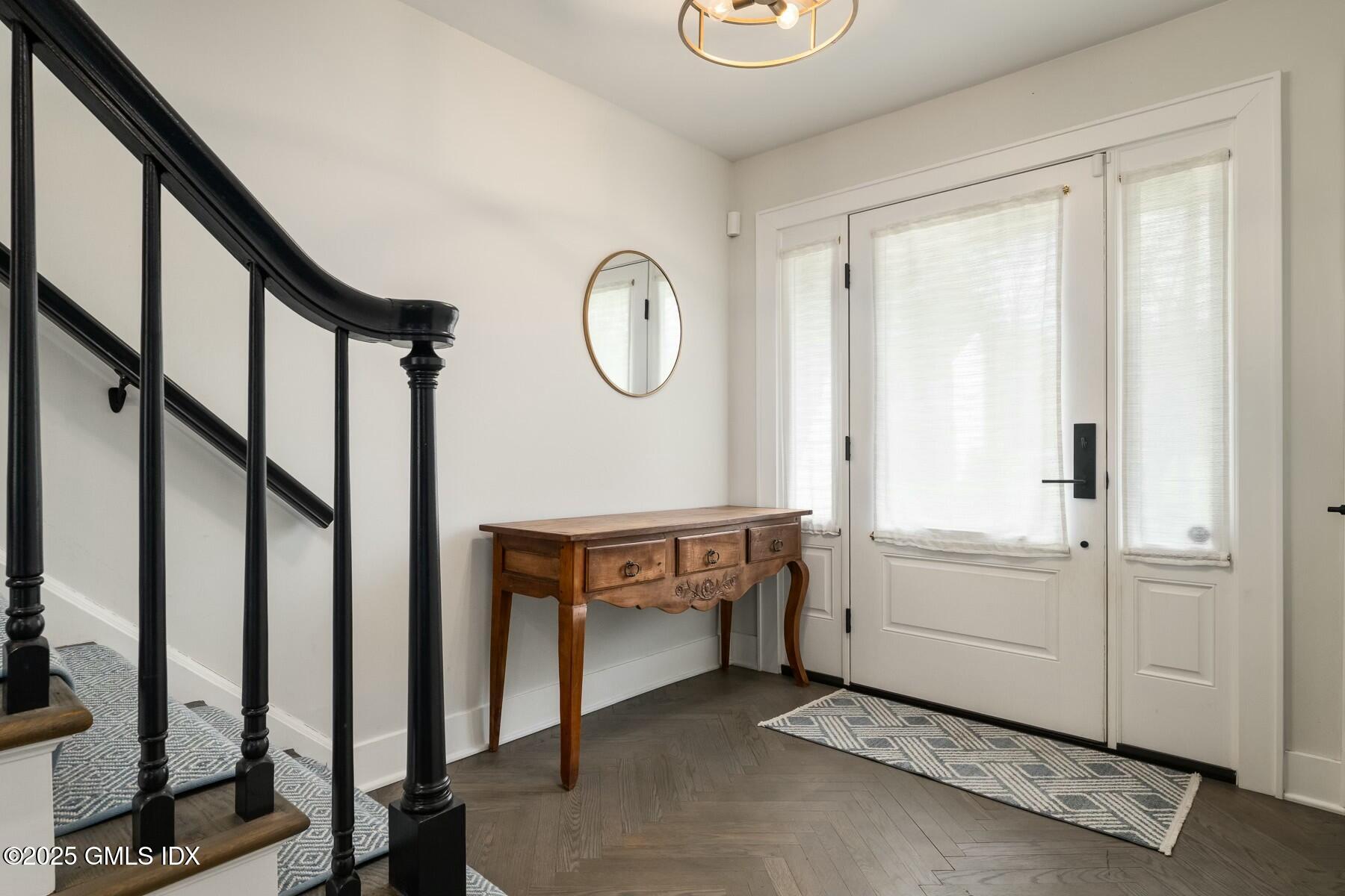 7 Griffith Road Riverside, CT 06878 - Photo 11 of 30 a view of an entryway with wooden floor