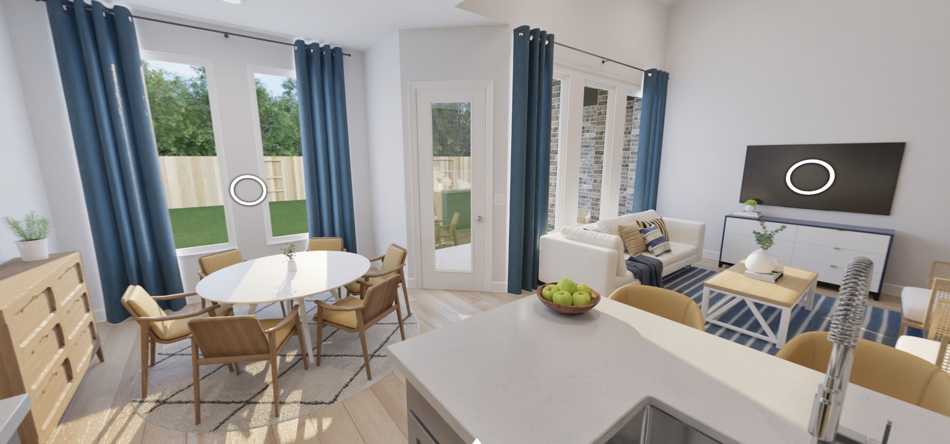 31119 Riley Hts Drive Fulshear, TX 77441 - Photo 22 of 34 a view of a dining room with furniture window and outside view