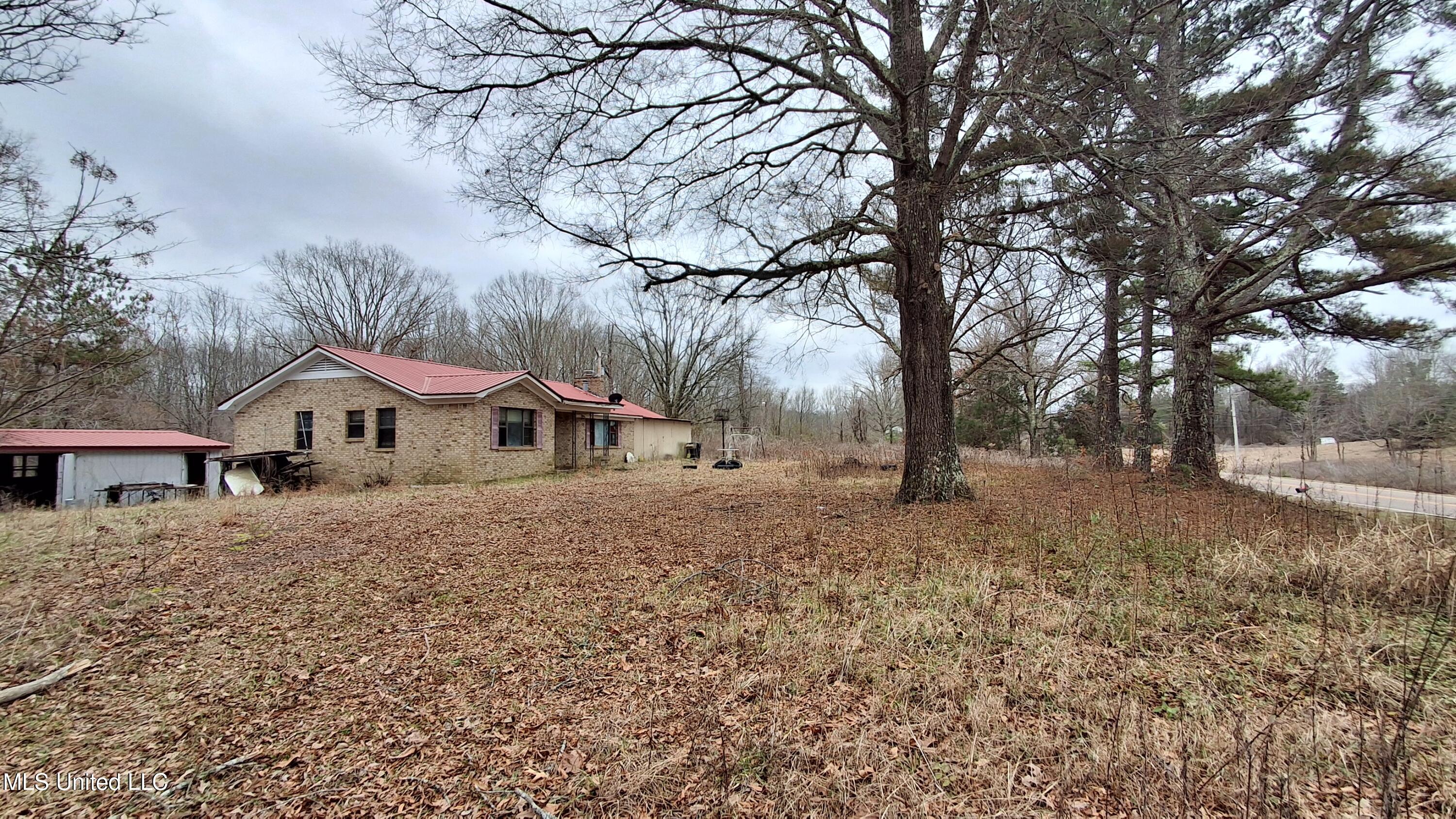 877 South Red Banks Road Holly Springs, MS 38635 - Photo 3 of 40 From Left of Circle Driveway