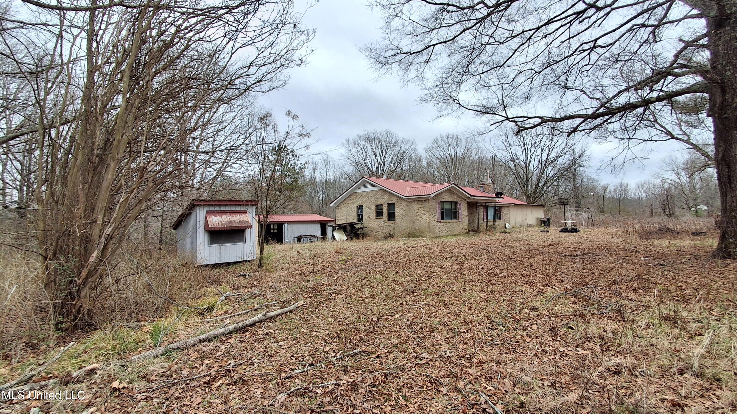877 South Red Banks Road Holly Springs, MS 38635 - Photo 4 of 40 Left Side of Yard
