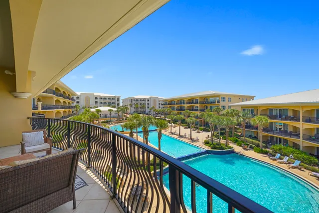 a view of building with outdoor space