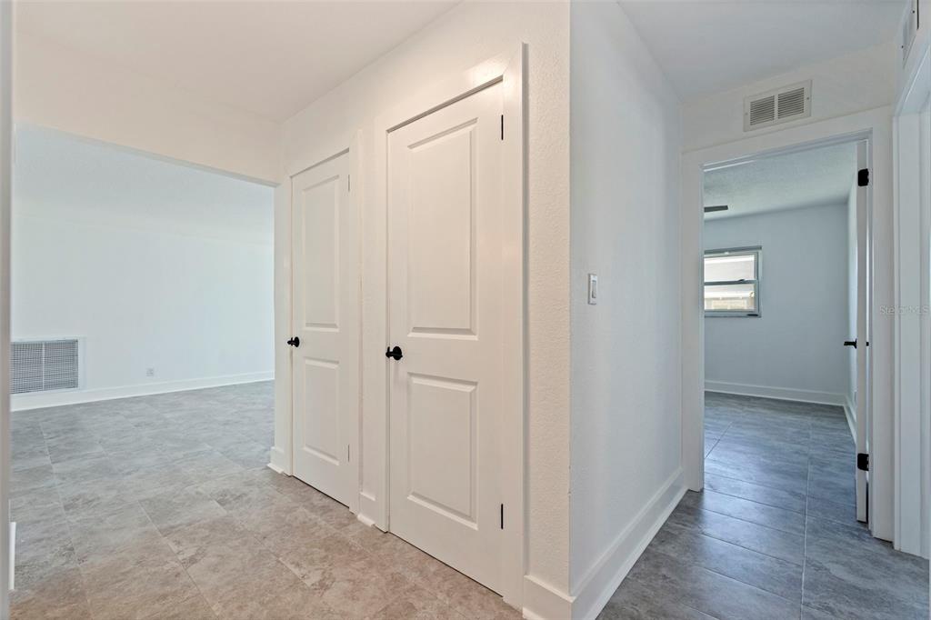 176 175th Avenue East Redington Shores, FL 33708 - Photo 15 of 37 a view of hallway with closet area