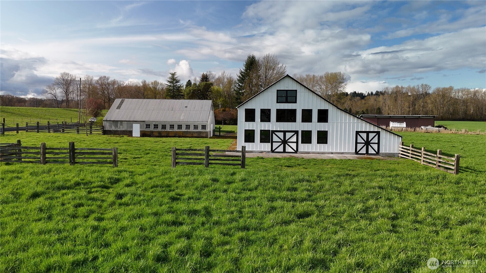151 Barlow Point Road Longview, WA 98632 - Photo 13 of 34 a view of a big house with a big yard and large trees