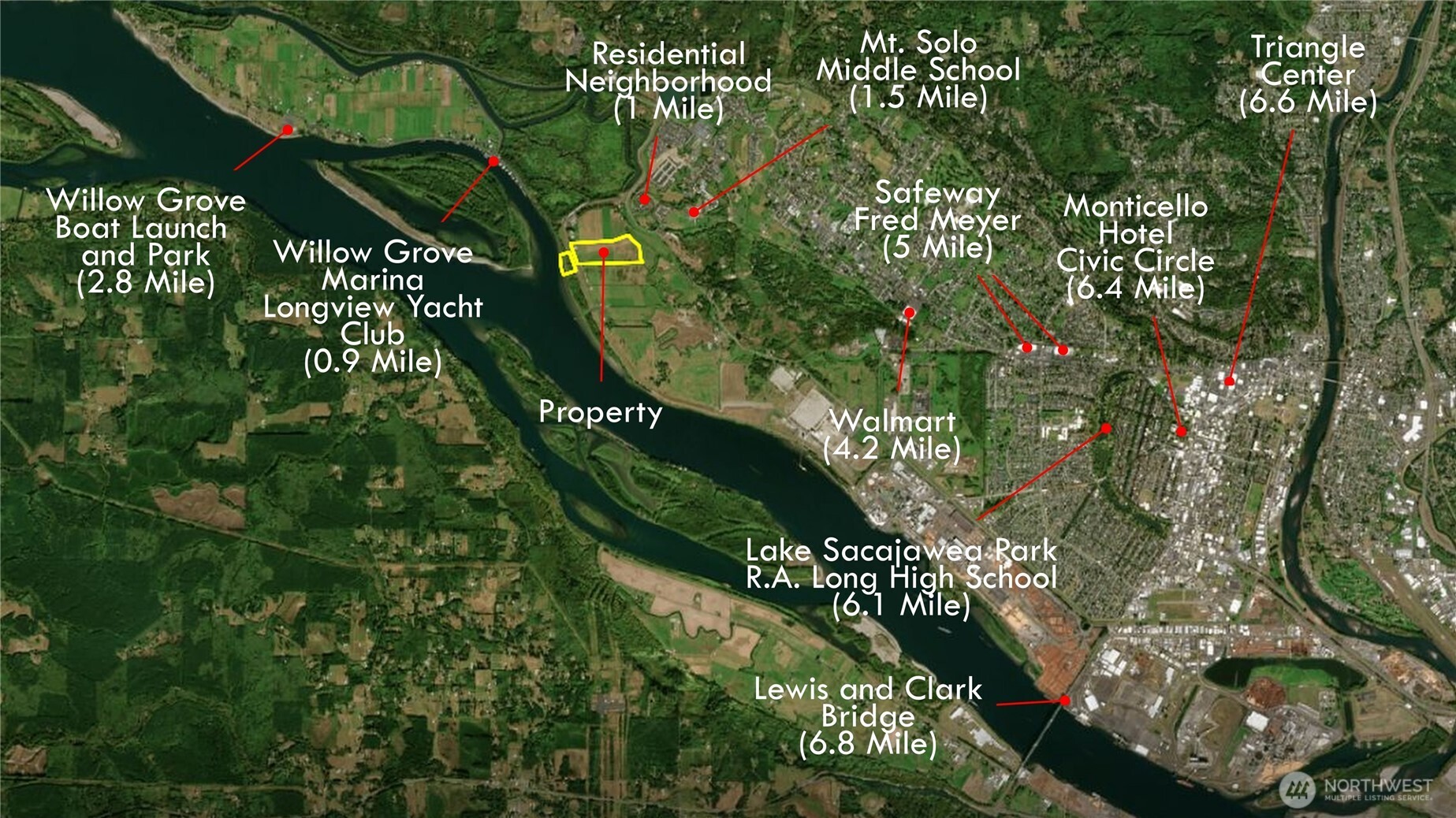 151 Barlow Point Road Longview, WA 98632 - Photo 27 of 34 a view of a garden