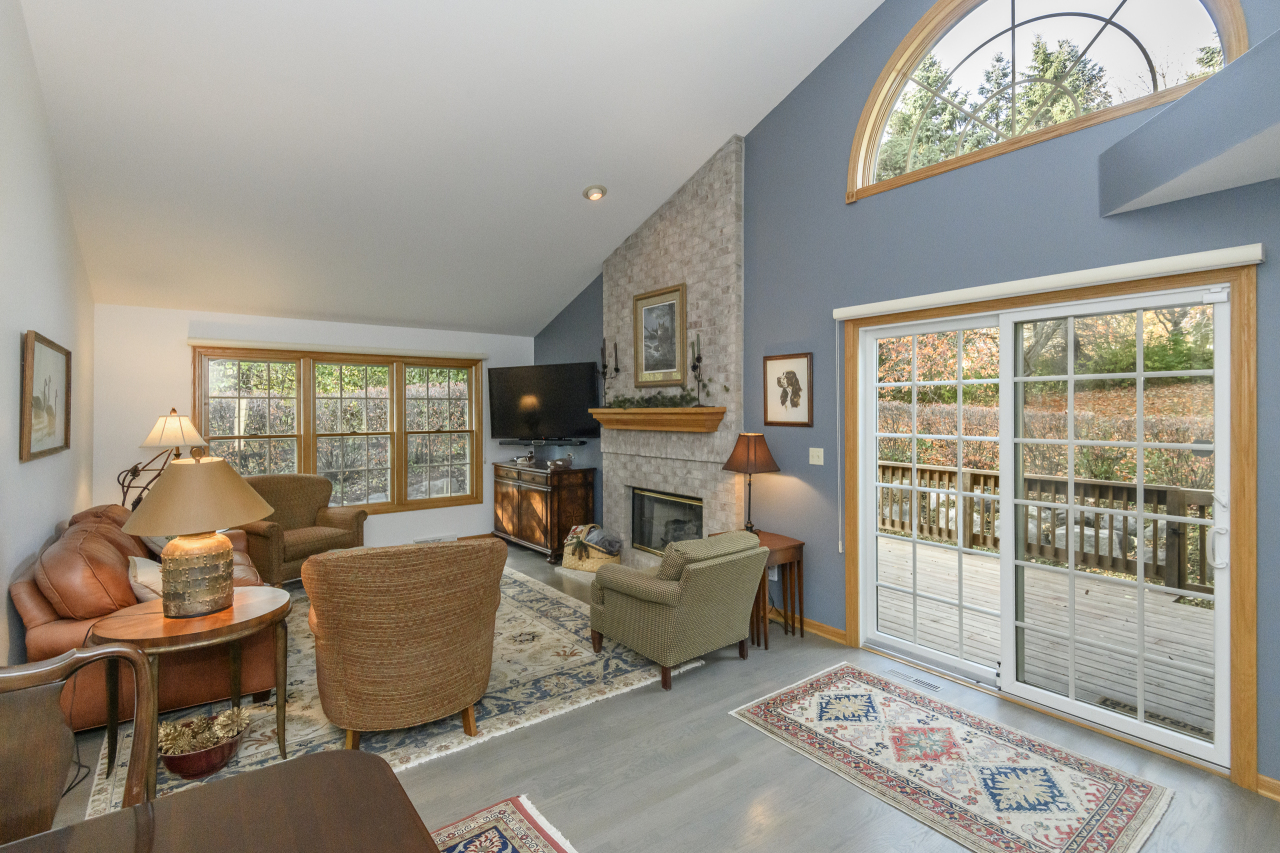 675 Charleston Court, Unit B Brookfield, WI 53045 - Photo 6 of 55 Great room w/gas fireplace