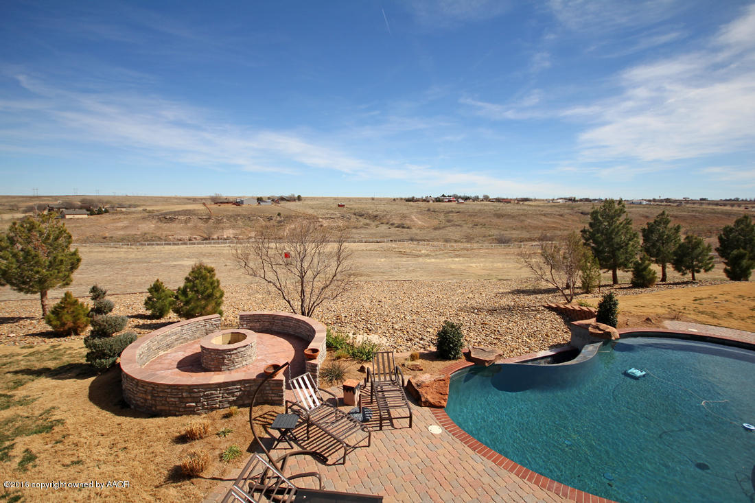 1009 Girl Scout Road Amarillo, TX 79124 - Photo 75 of 81 Upper Balcony Overlook View