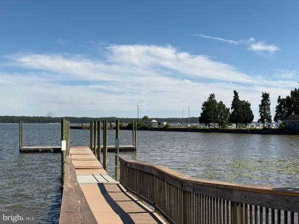a view of lake and mountain in the back