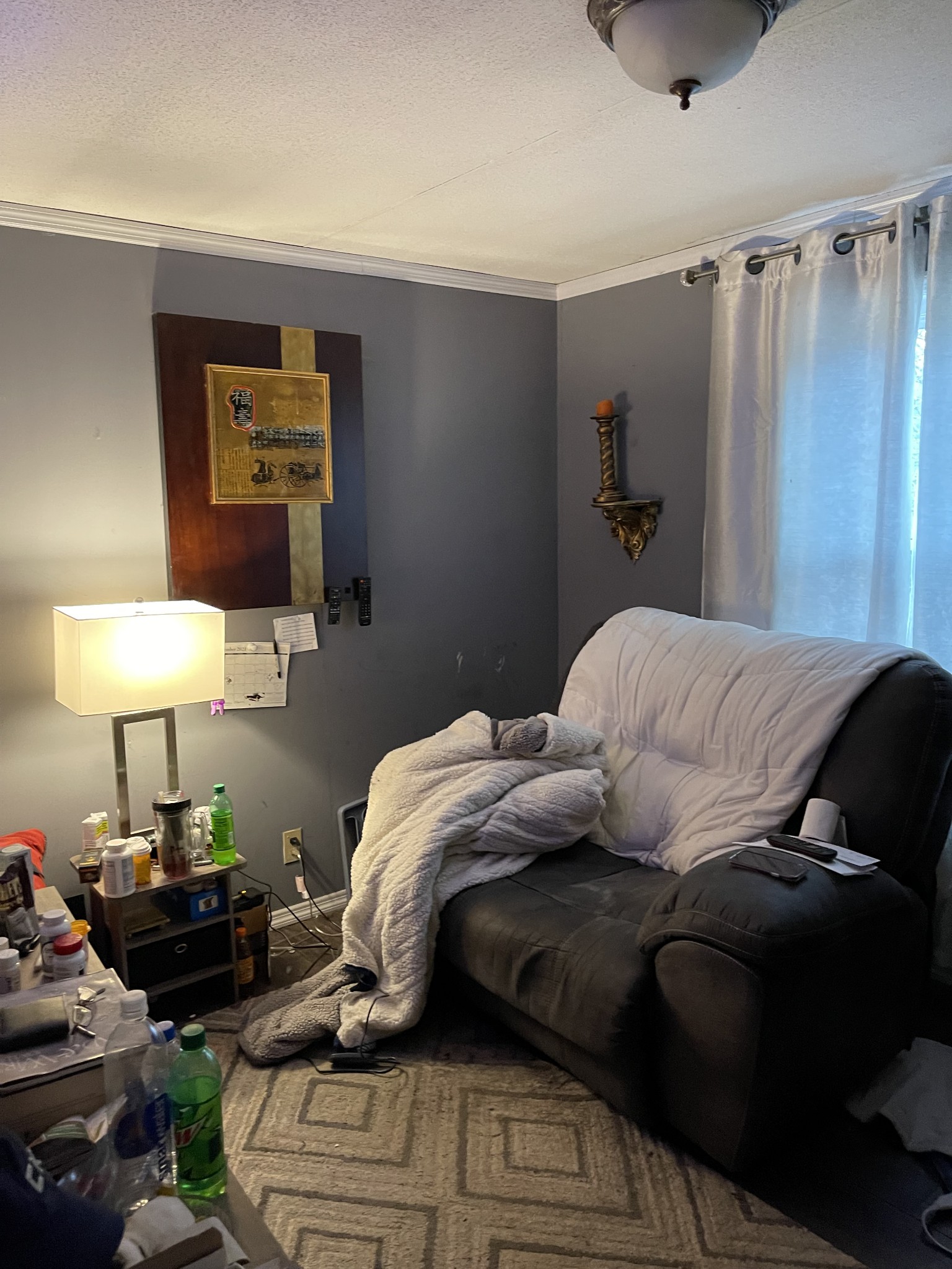 4426 William Woodard Road Springfield, TN 37172 - Photo 4 of 17 a bedroom with a bed and a lamp