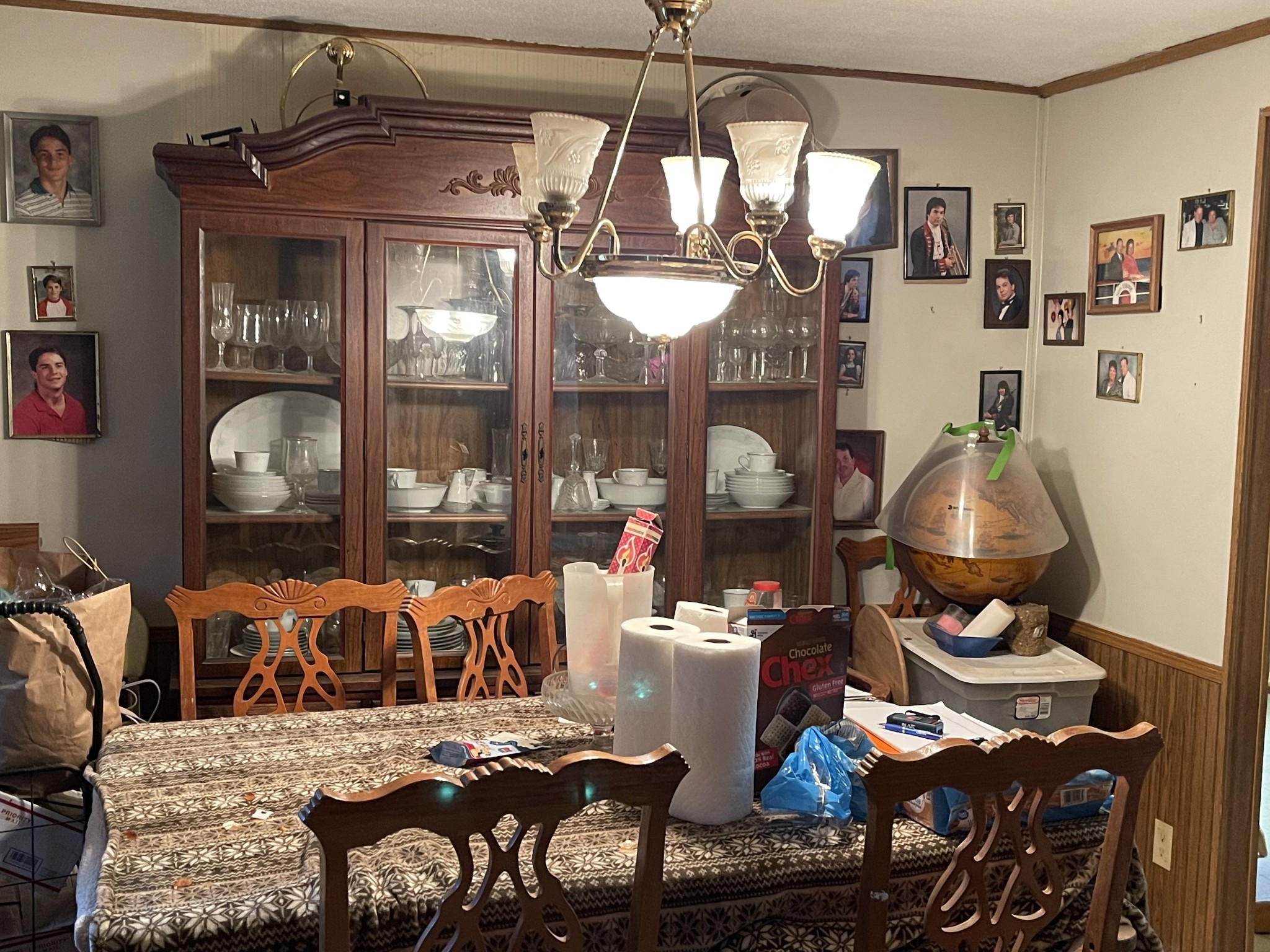 4426 William Woodard Road Springfield, TN 37172 - Photo 6 of 17 a view of a dining room with furniture and chandelier
