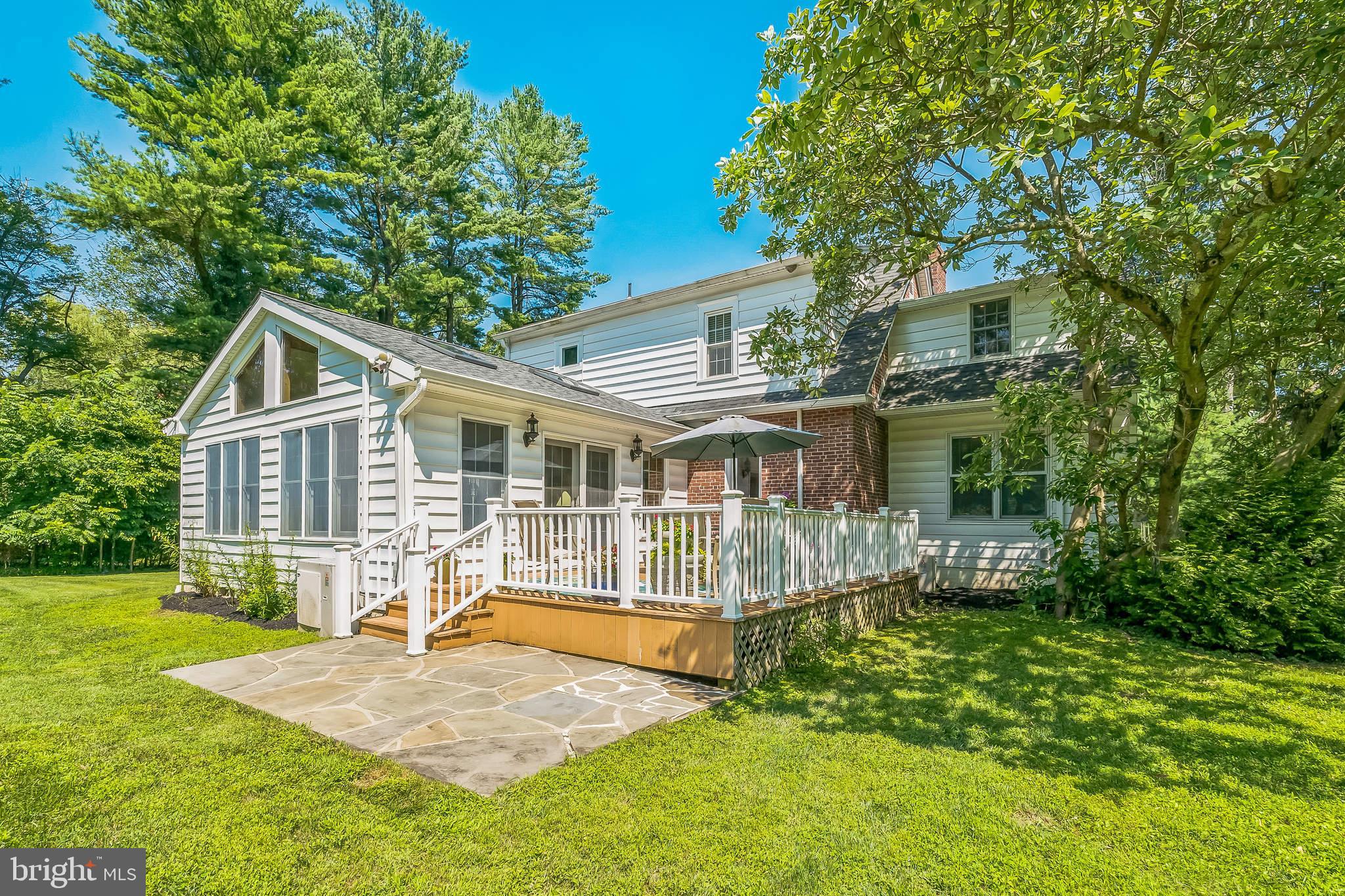 31 Rabbit Run Road Rose Valley, PA 19086 - Photo 18 of 35 front view of a house with a yard