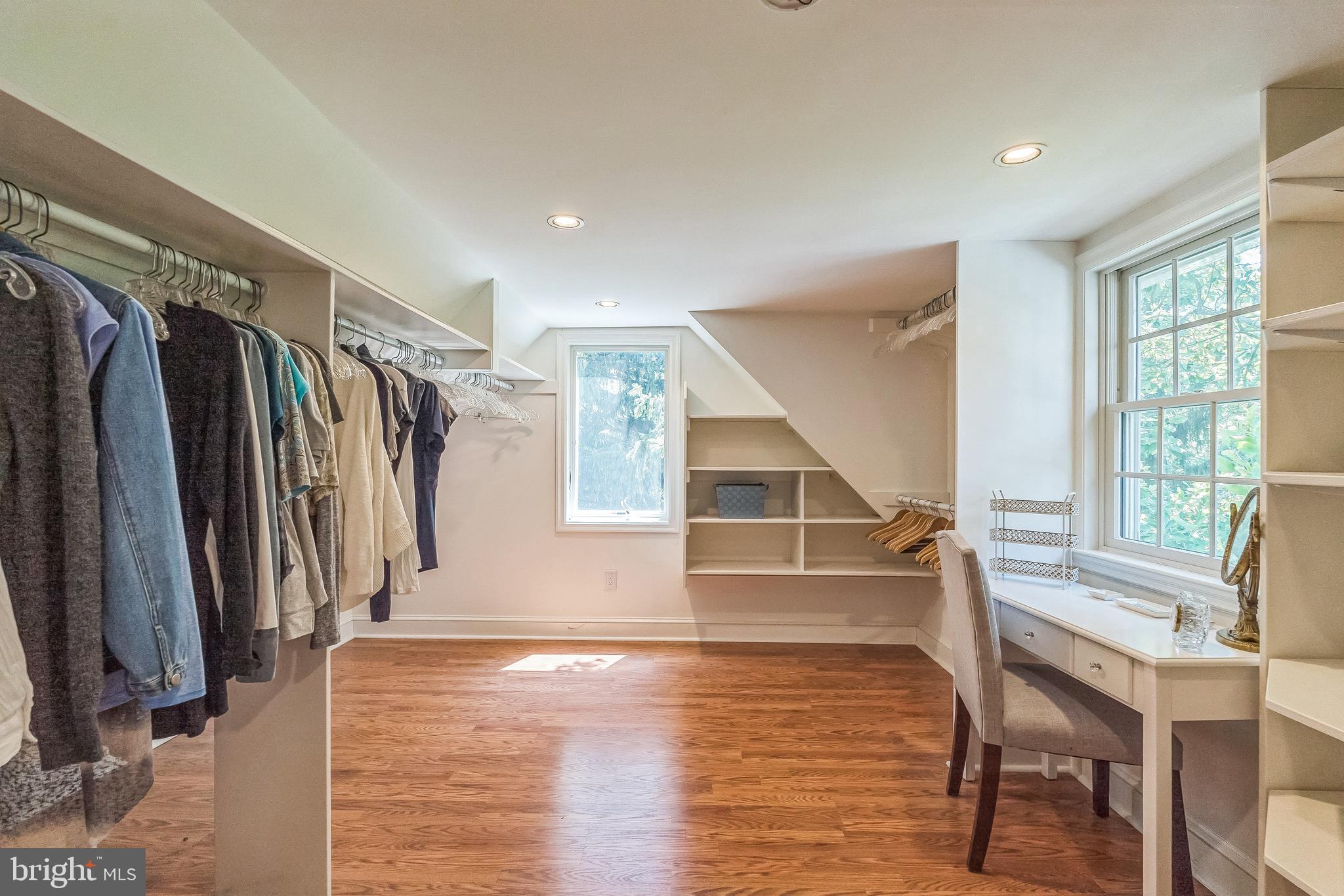 31 Rabbit Run Road Rose Valley, PA 19086 - Photo 23 of 35 a view of walk in closet with clothes and shoes