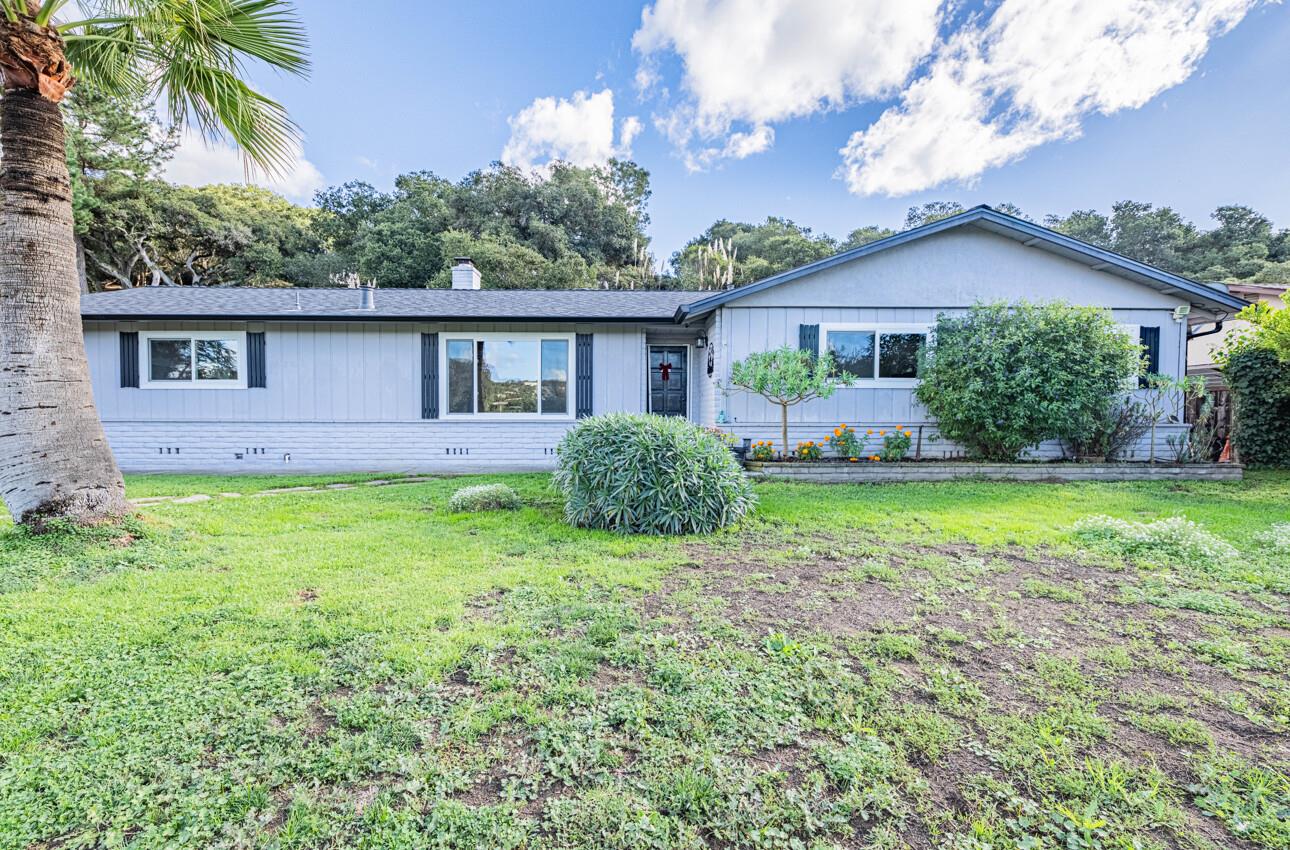 front view of house with a yard