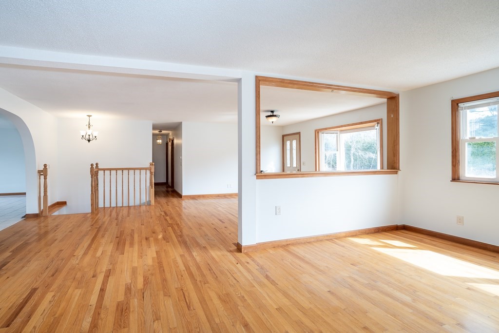 127 Upper Hampden Road Monson, MA 01057 - Photo 20 of 42 a view of empty room with wooden floor and fan