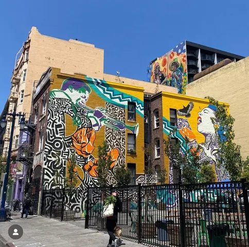 view of a street with an outdoor space