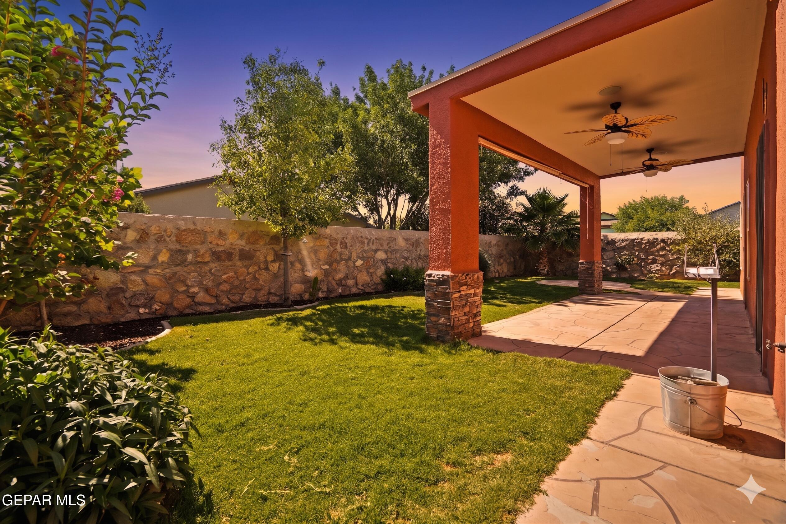 11541 Rafael Serna Lane El Paso, TX 79934 - Photo 28 of 44 Covered Outdoor Patio