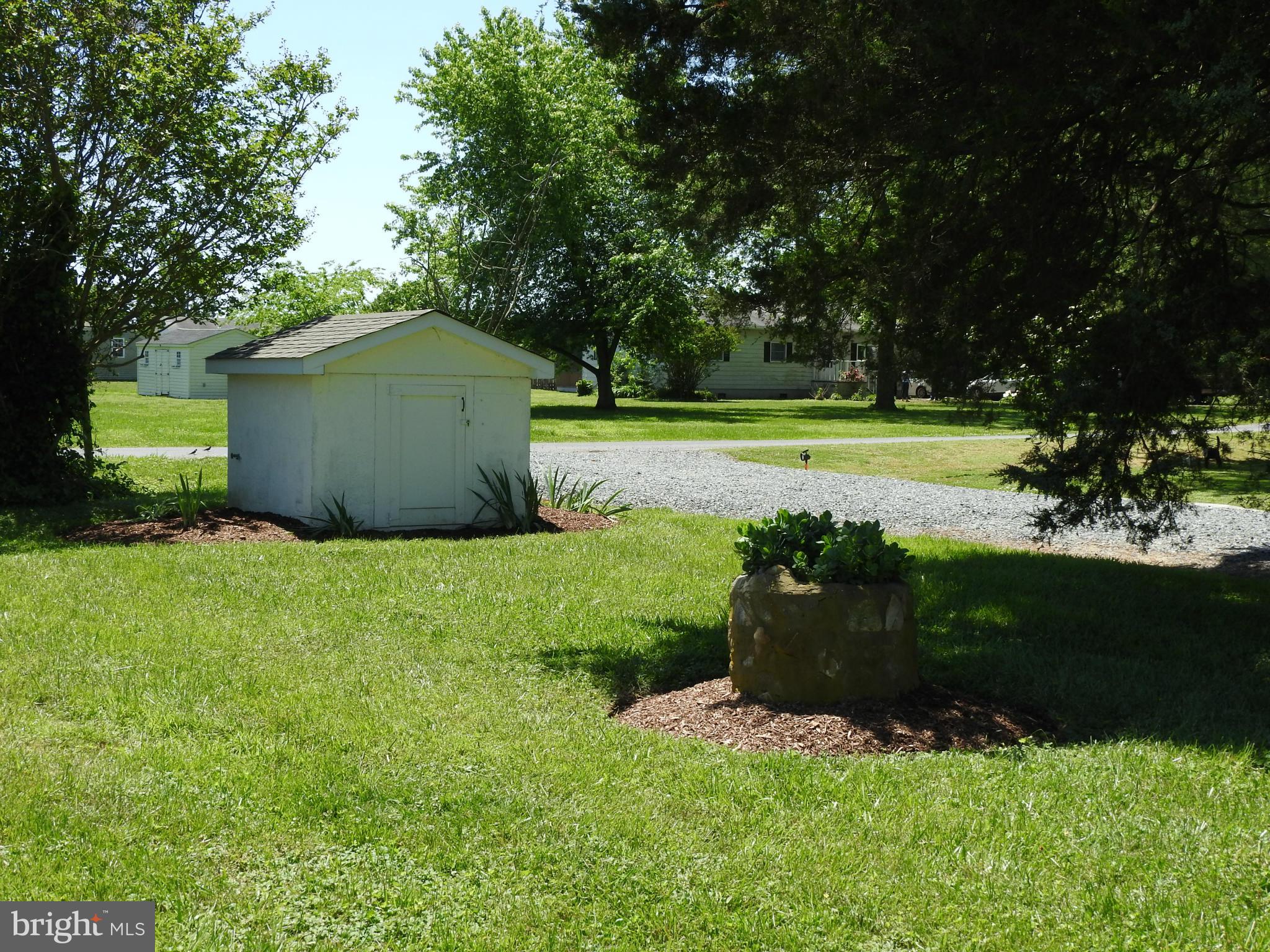 1540 Deep Point Road Woolford, MD 21677 - Photo 23 of 30 a view of a garden with large trees