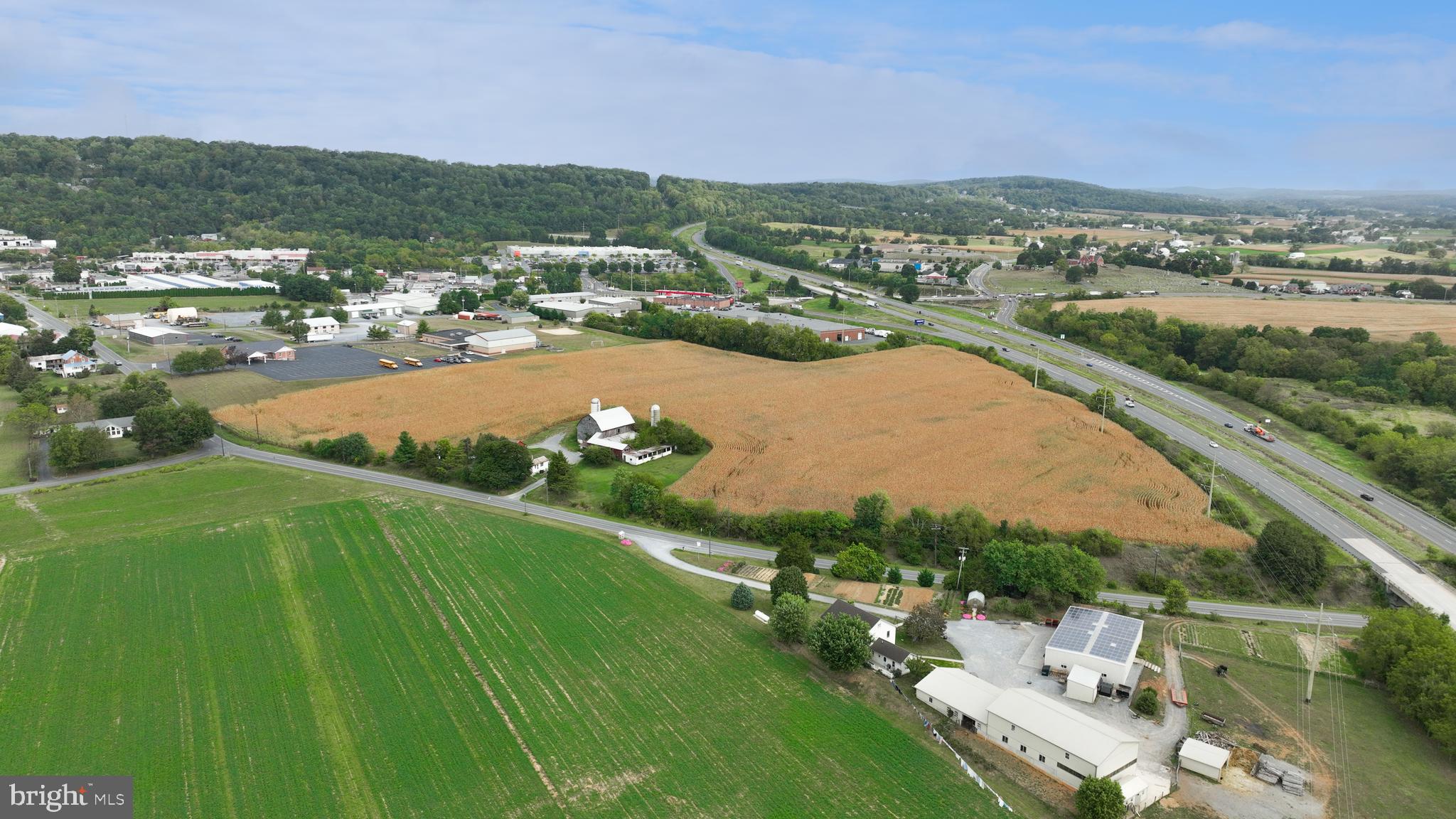 200 Pleasant Valley Road Ephrata, PA 17522 - Photo 2 of 7 an aerial view of residential houses with outdoor space and river