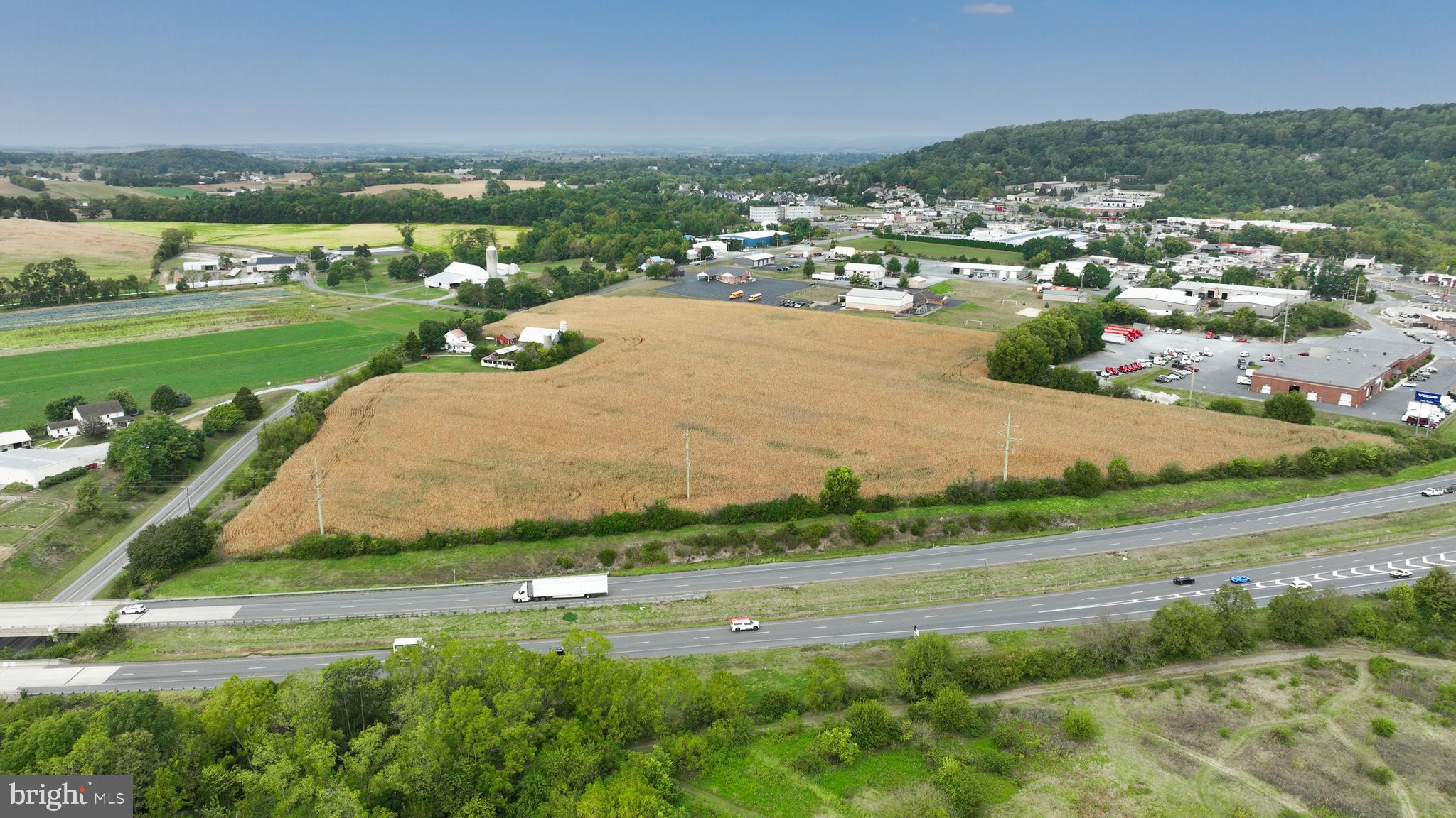 200 Pleasant Valley Road Ephrata, PA 17522 - Photo 3 of 7 an aerial view of a city with lots of residential buildings