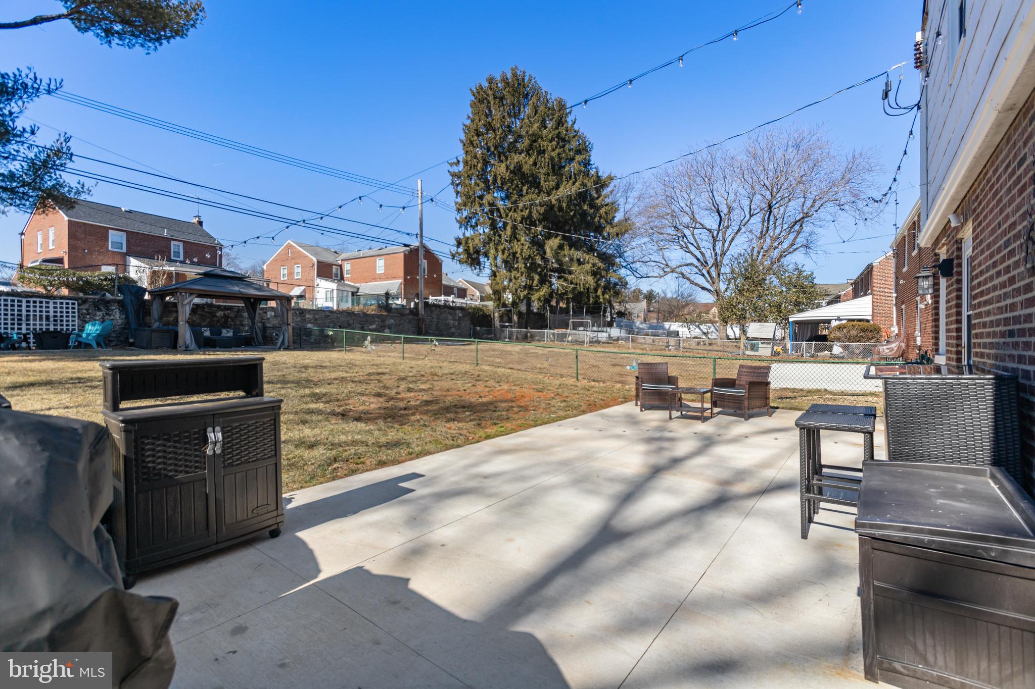 130 Johns Road Cheltenham, PA 19012 - Photo 38 of 50 a view of a backyard with seating area