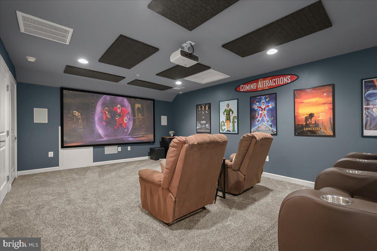 11285 Terrace Lane Fulton, MD 20759 - Photo 41 of 52 a projector room with furniture projector and screen
