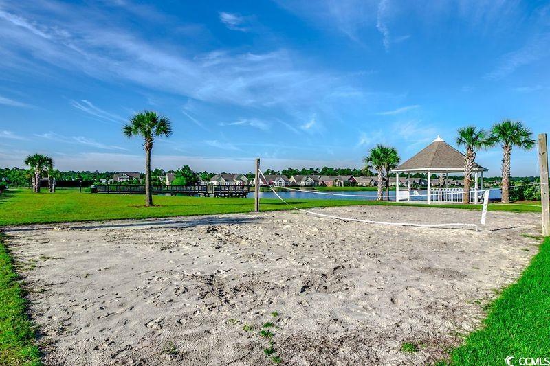100 Culpepper Way, Unit 1002 Myrtle Beach, SC 29579 - Photo 32 of 39 View of community featuring a gazebo and volleyball court