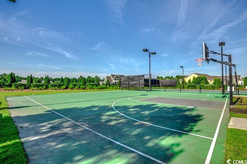 100 Culpepper Way, Unit 1002 Myrtle Beach, SC 29579 - Photo 33 of 39 View of basketball court with community basketball court and a tennis court
