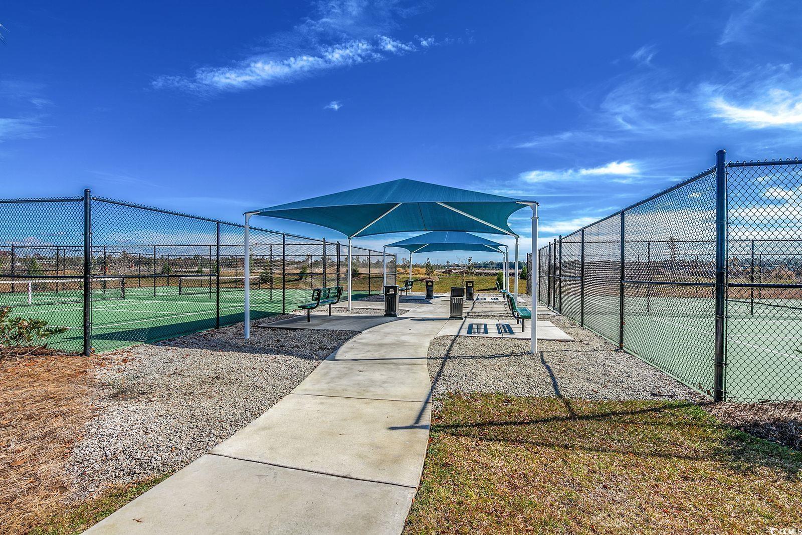 100 Culpepper Way, Unit 1002 Myrtle Beach, SC 29579 - Photo 37 of 39 View of tennis court