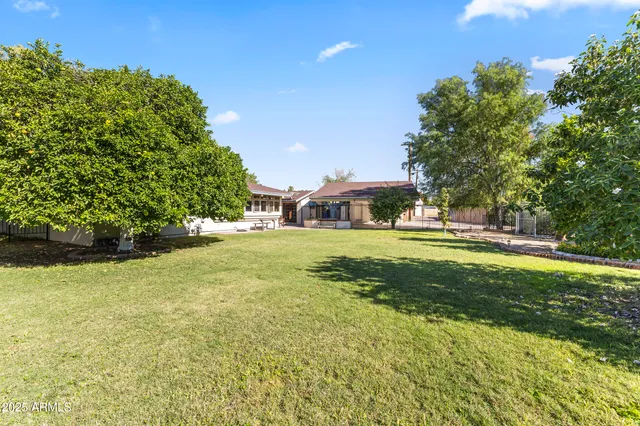 a view of outdoor space and entertaining space