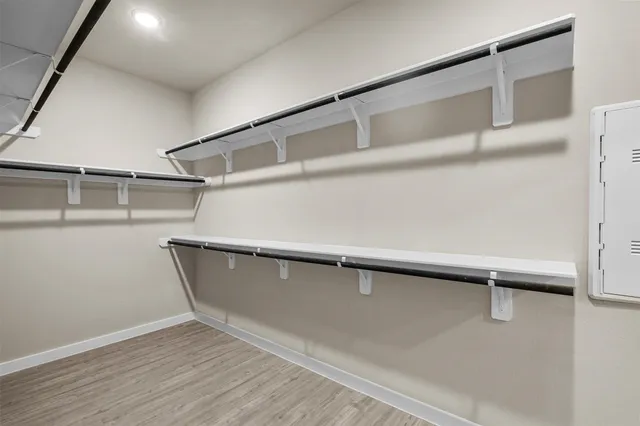 a view of walk in closet