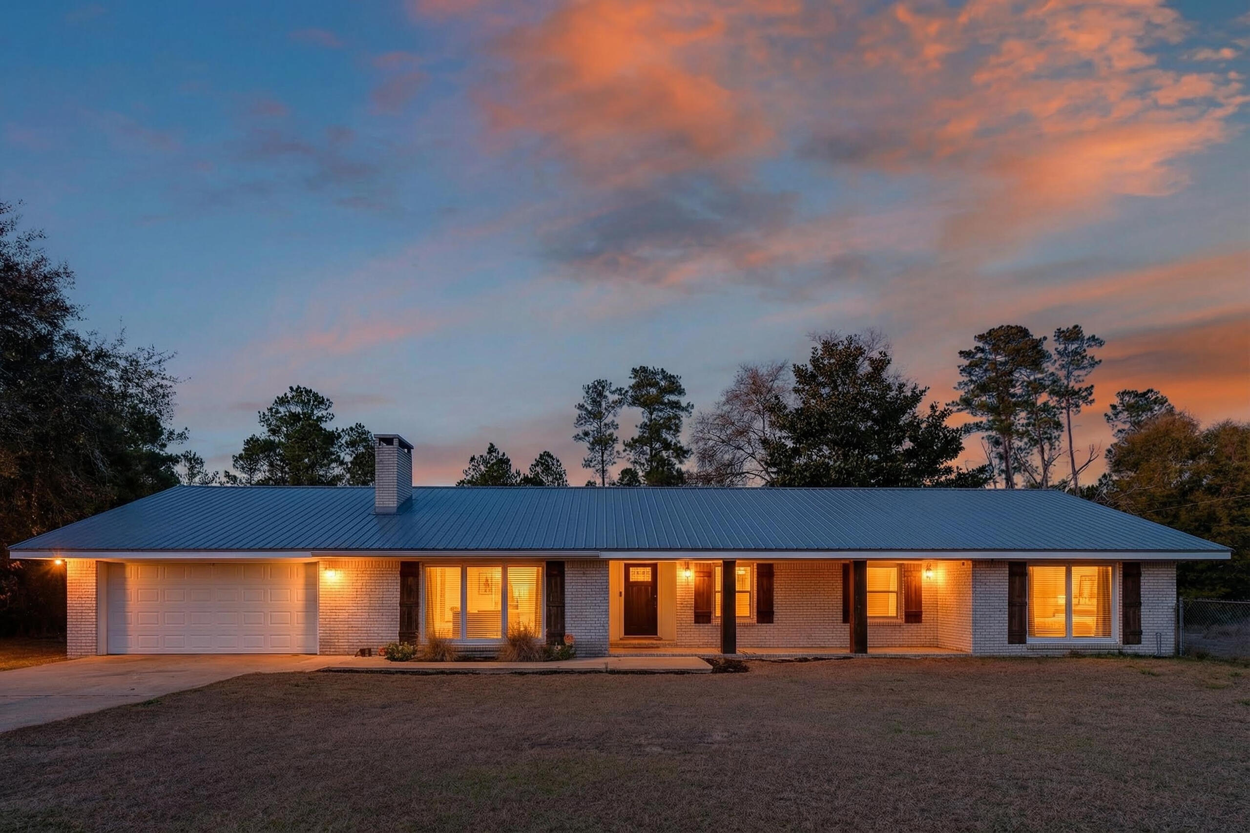 a view of outdoor space and yard
