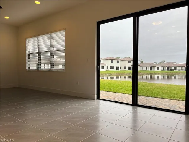 a view of a room with window