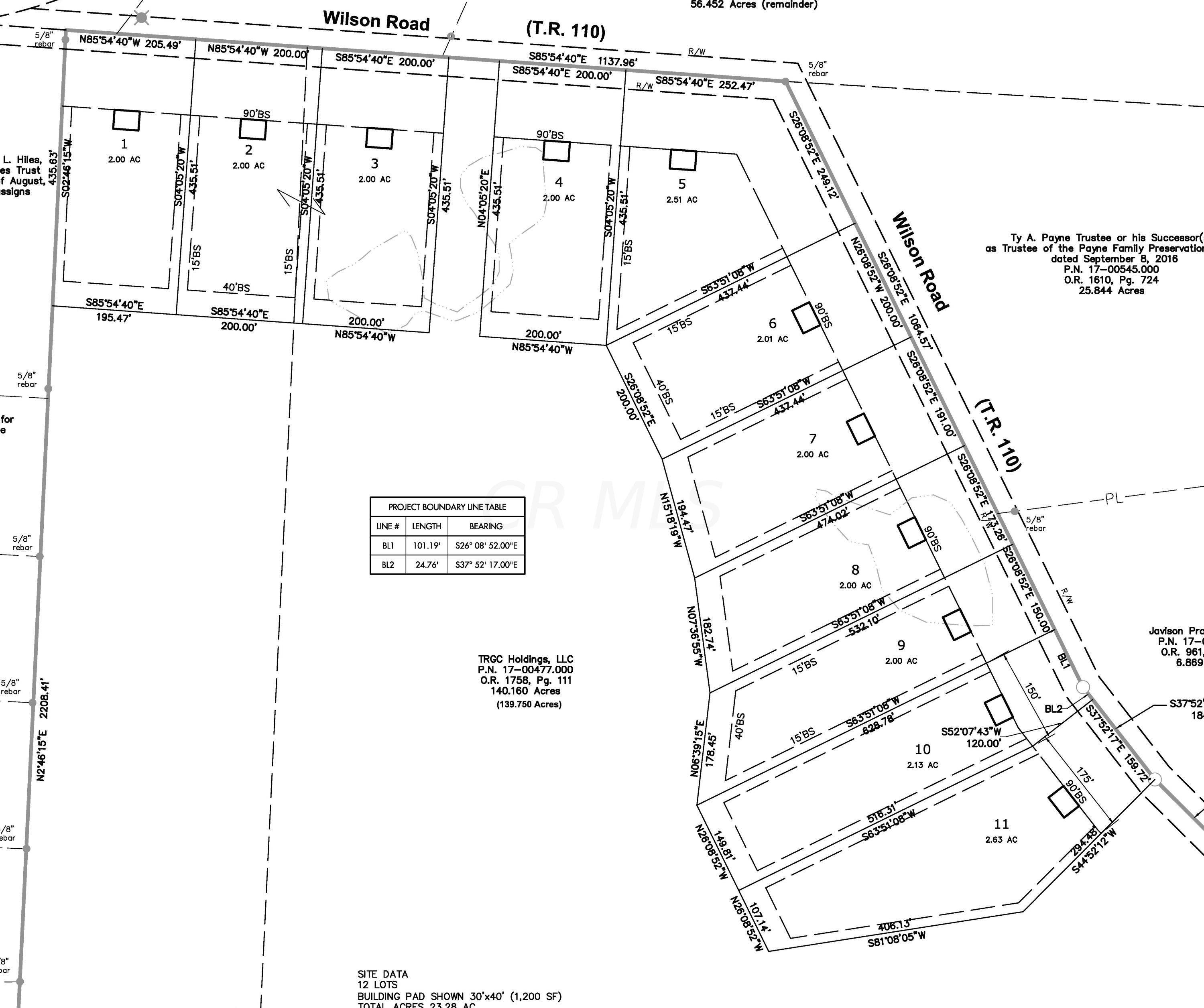 0 Wilson Road, Unit LOT 7 Centerburg, OH 43011 - Photo 2 of 3 21027 Table Rock Layout 005 22x34 220218