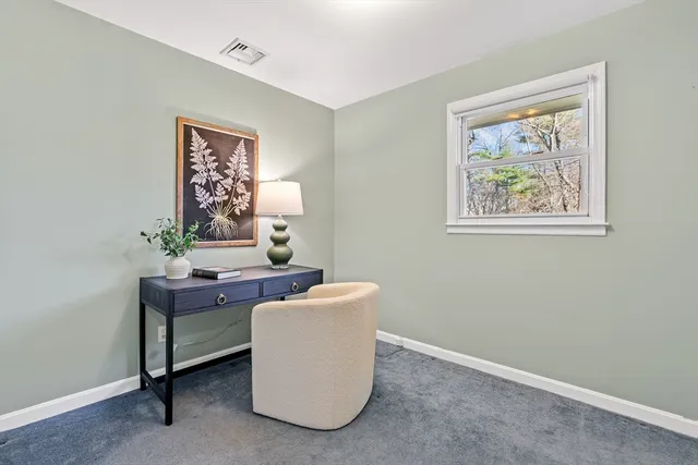 a view of room with furniture