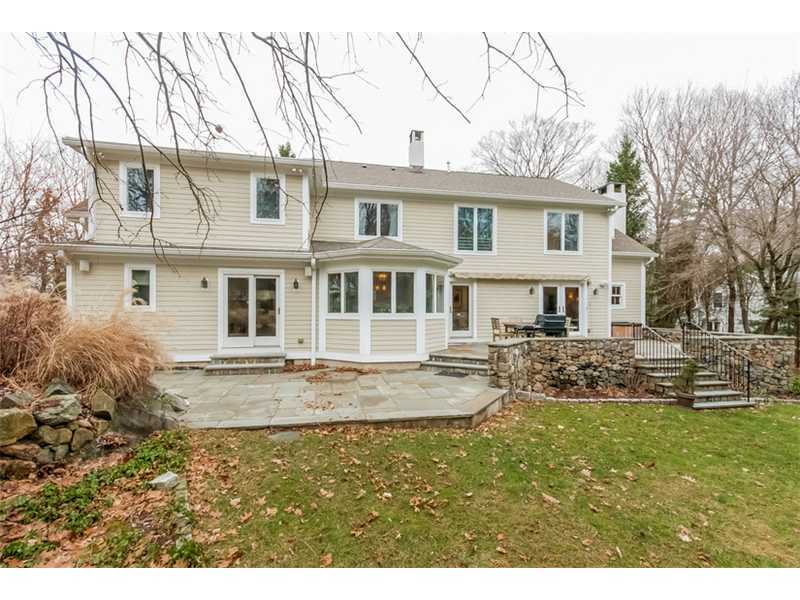 16 Locust Hill Road Darien, CT 06820 - Photo 22 of 25 a view of a yard in front of a house