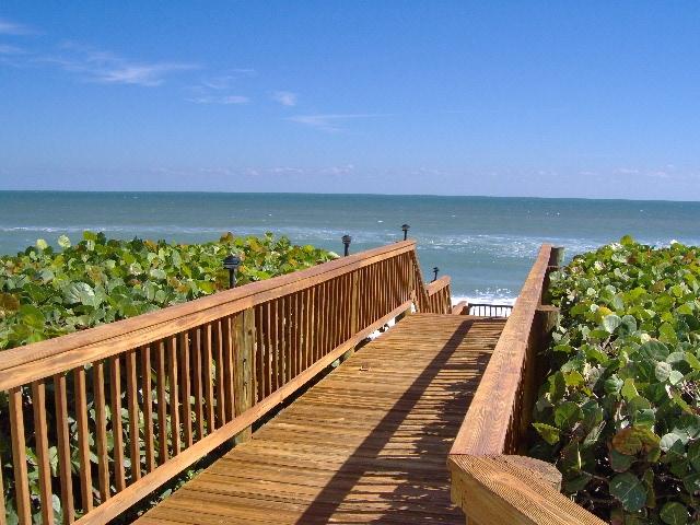 19670 South Beach Road, Unit PHB4 Jupiter, FL 33469 - Photo 34 of 35 a view of balcony with wooden floor