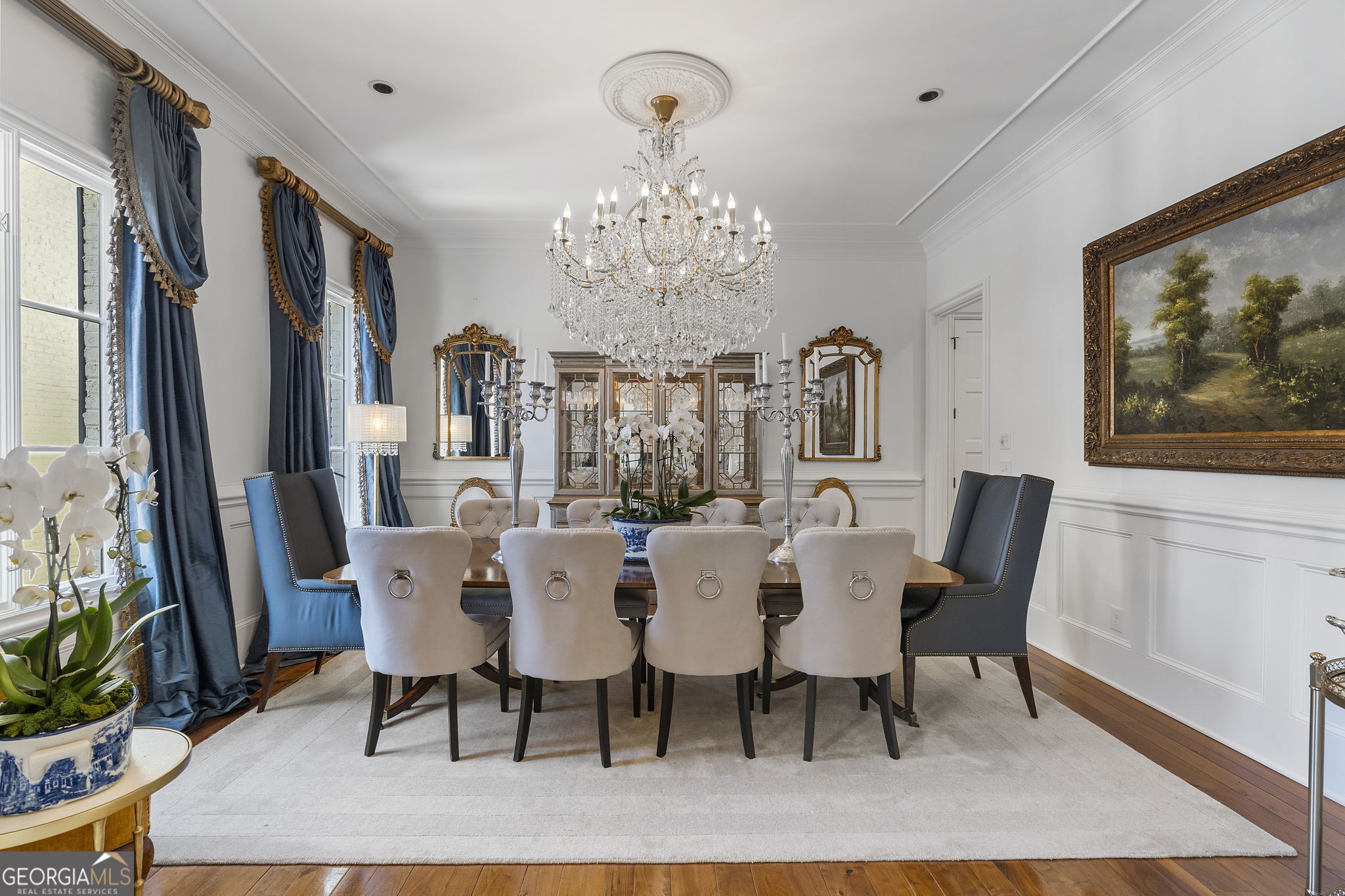 9 Belle Meade Drive Rome, GA 30165 - Photo 12 of 78 a view of a dining room with furniture and a chandelier