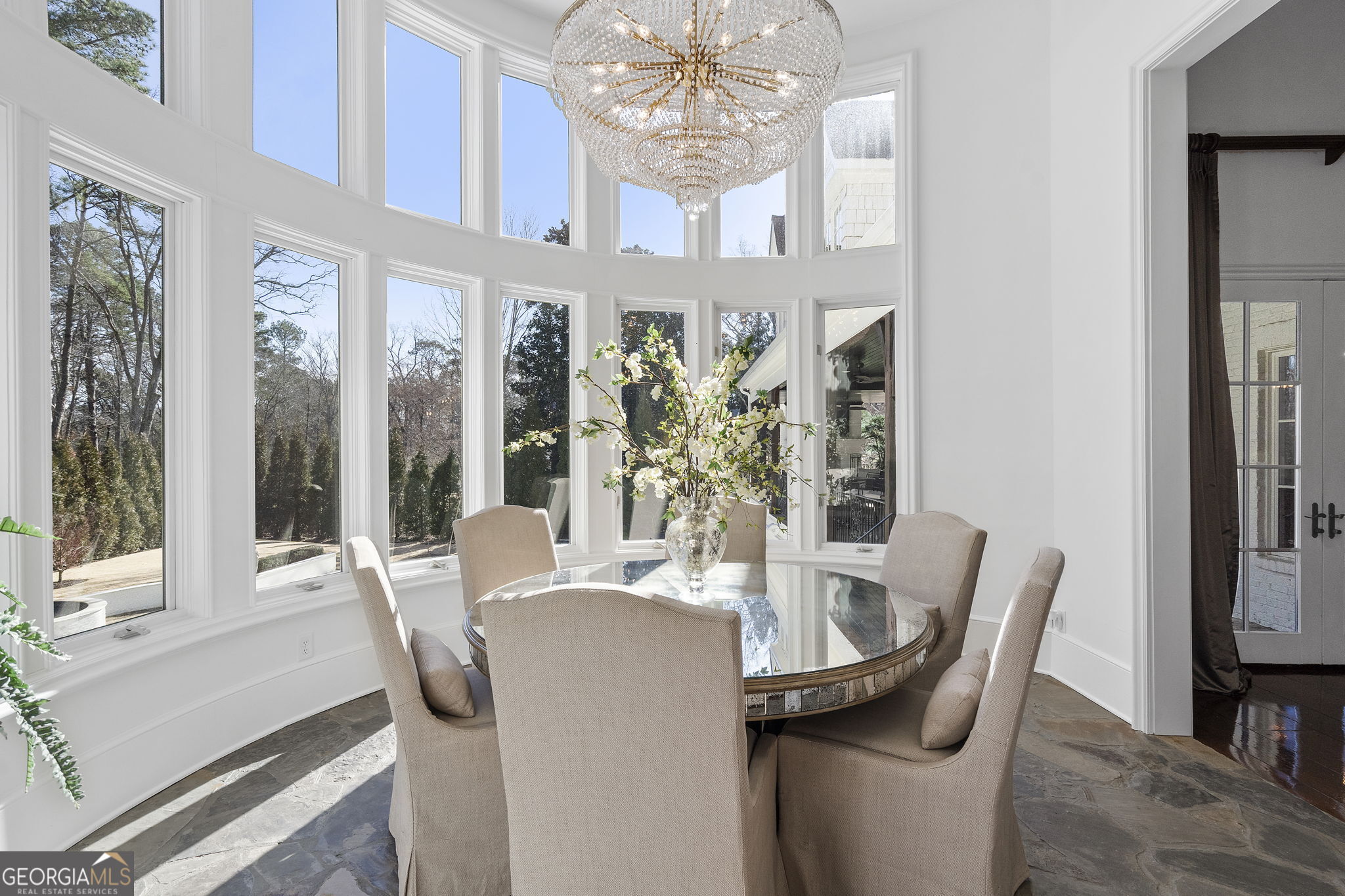 9 Belle Meade Drive Rome, GA 30165 - Photo 20 of 78 a dining room with furniture a chandelier and window
