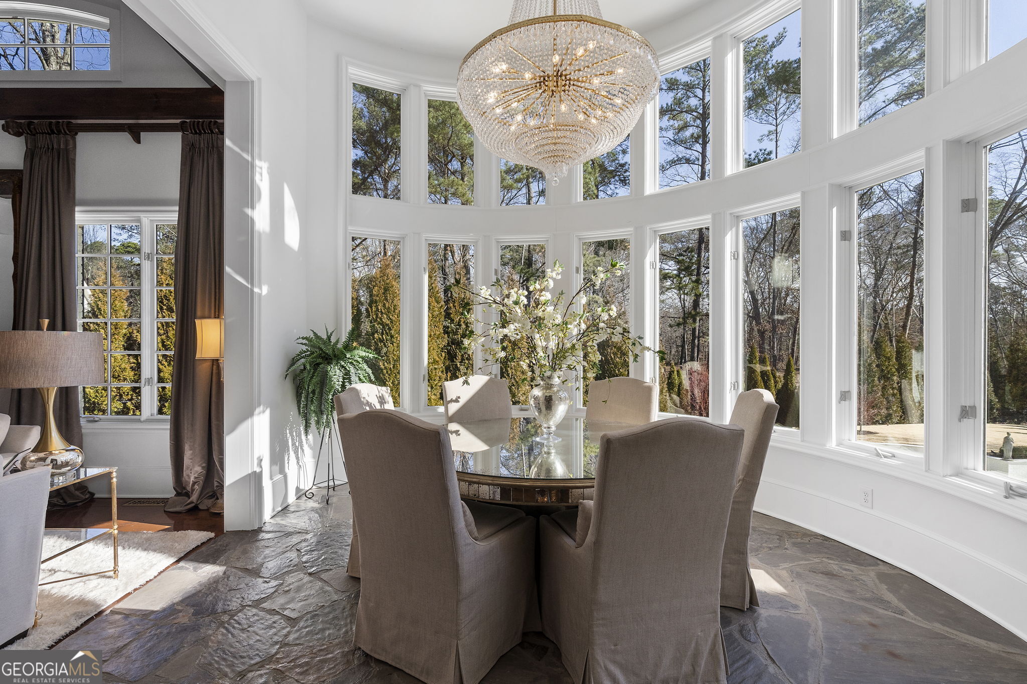9 Belle Meade Drive Rome, GA 30165 - Photo 21 of 78 a dining room with furniture a chandelier and wooden floor
