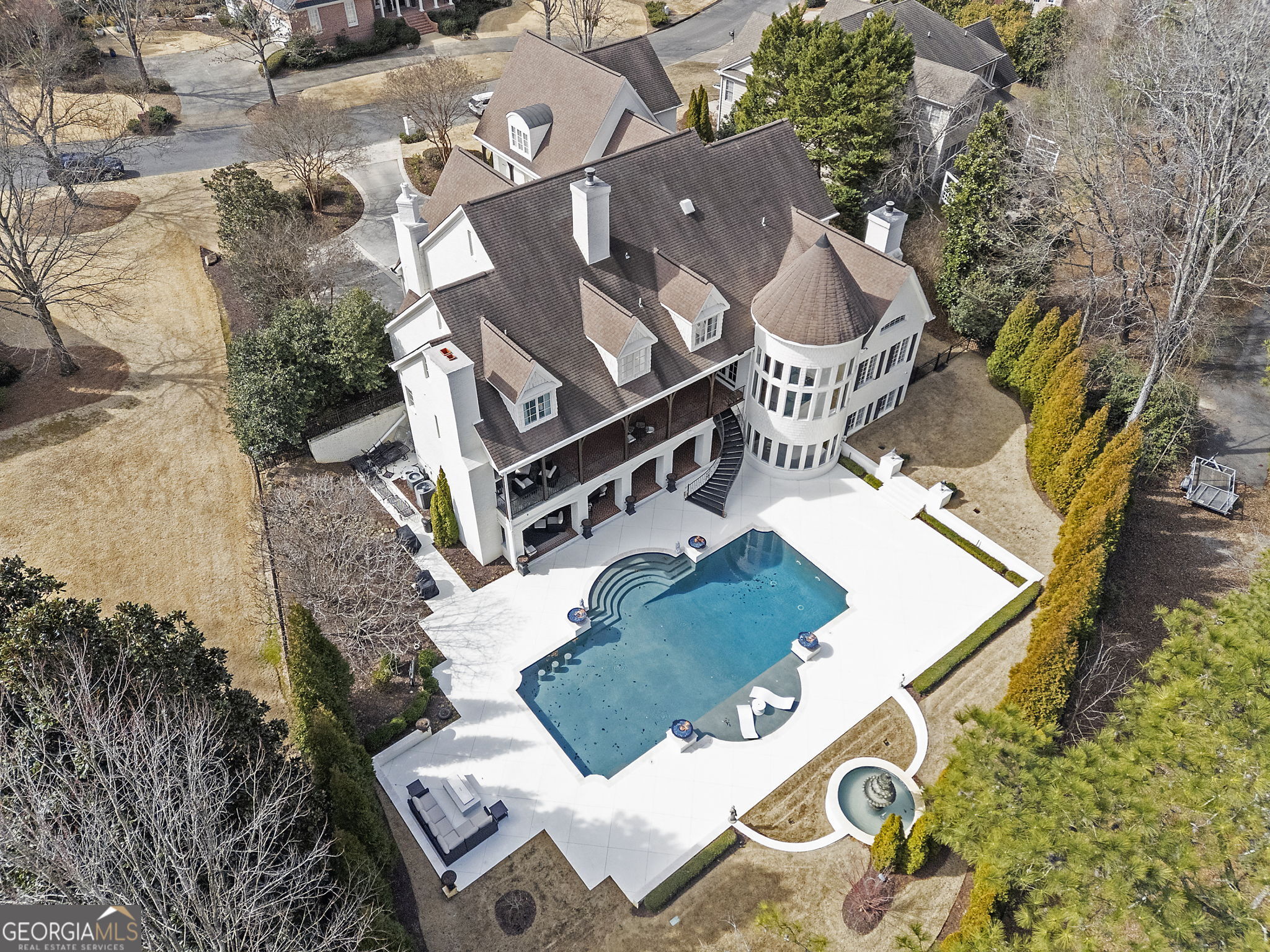 9 Belle Meade Drive Rome, GA 30165 - Photo 3 of 78 an aerial view of a house with a yard