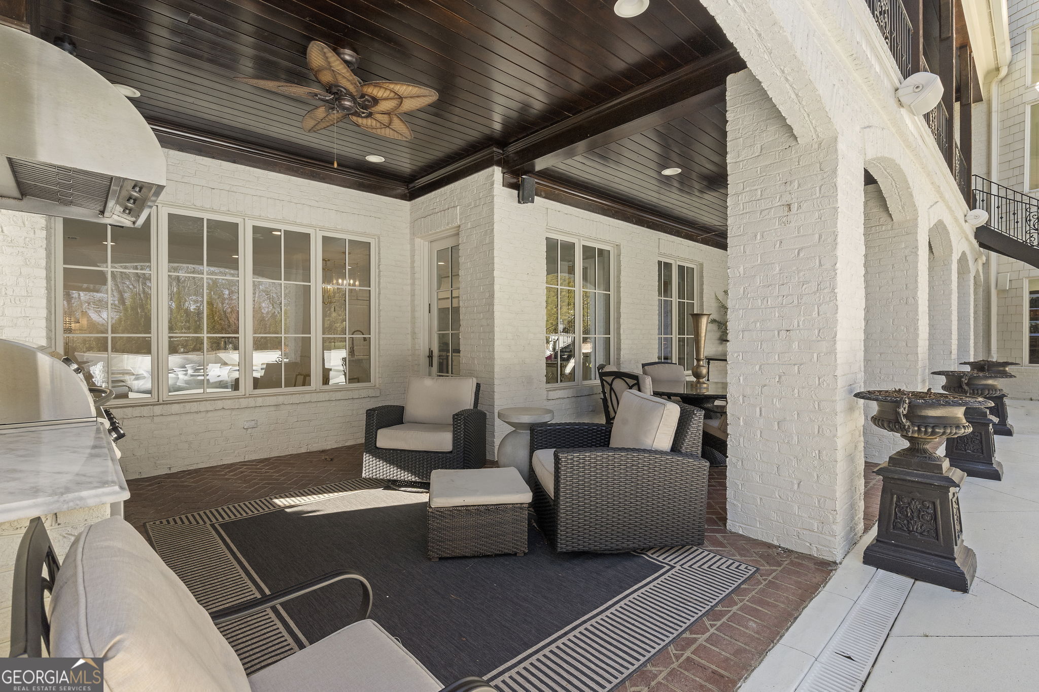 9 Belle Meade Drive Rome, GA 30165 - Photo 57 of 78 a living room with furniture and a floor to ceiling window
