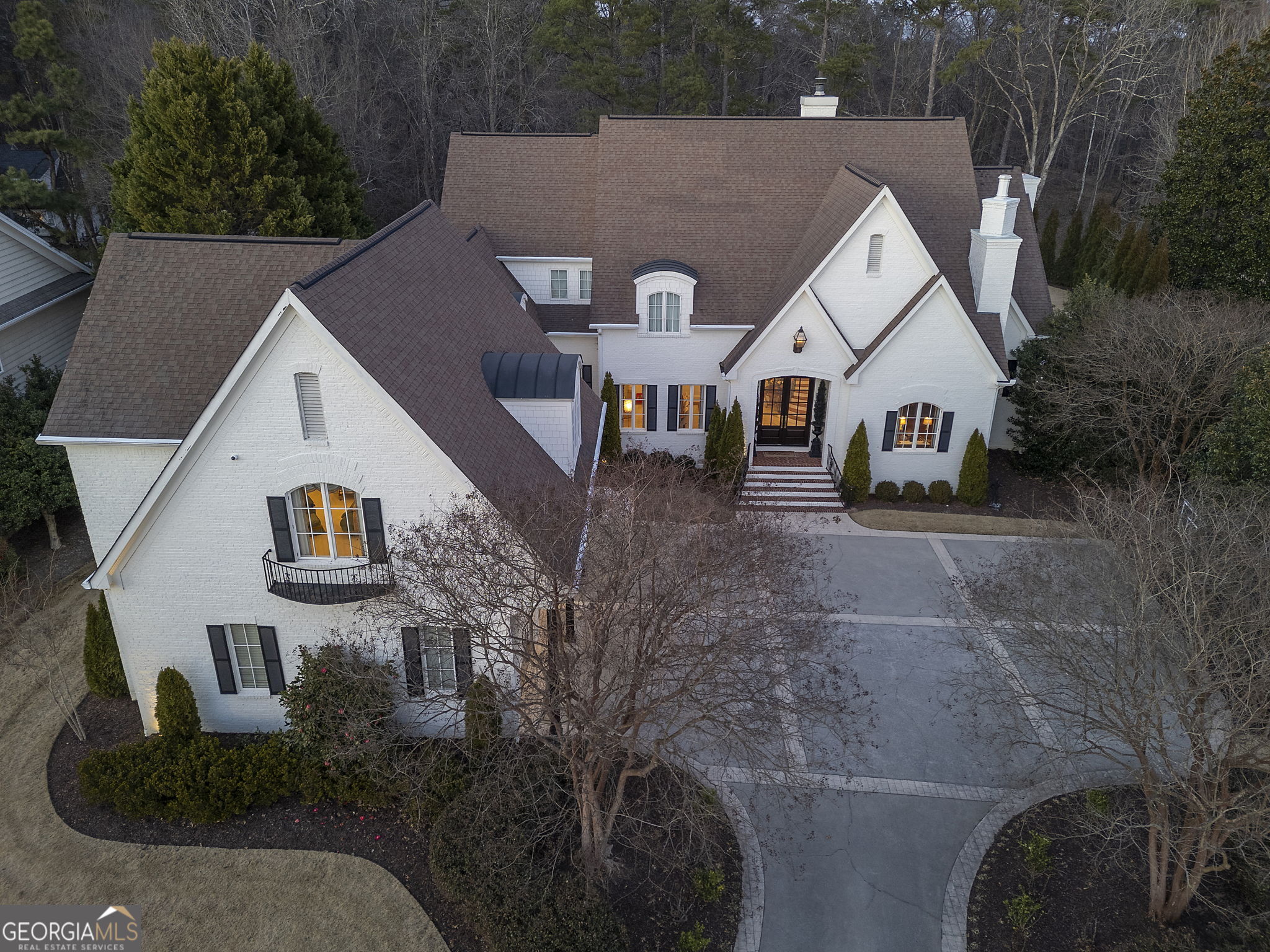 9 Belle Meade Drive Rome, GA 30165 - Photo 69 of 78 a aerial view of a house next to a yard