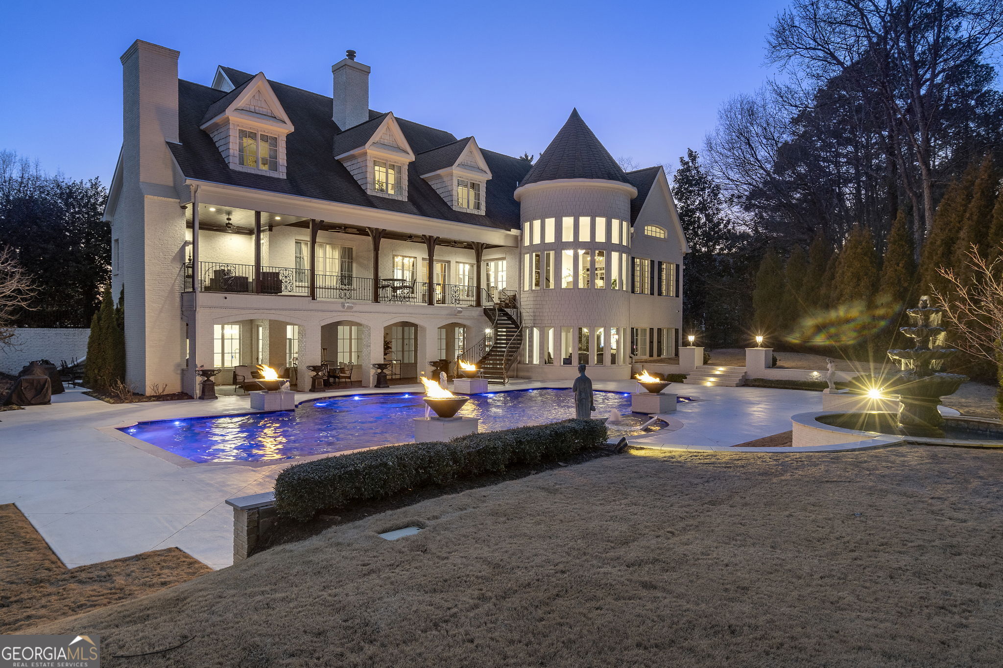 9 Belle Meade Drive Rome, GA 30165 - Photo 70 of 78 a front view of a house with yard and patio