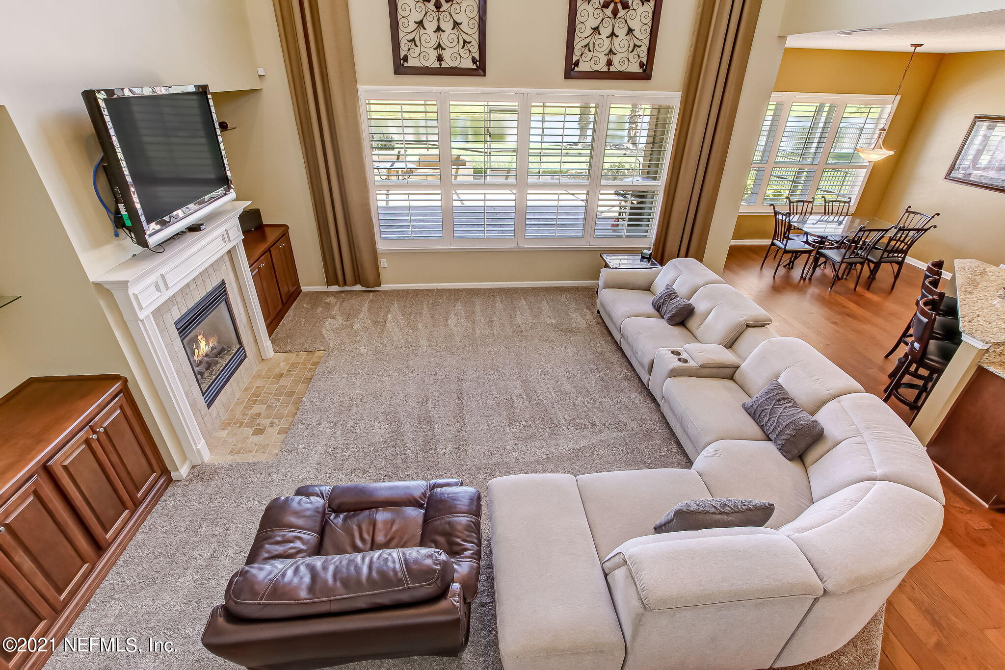 659 Porta Rosa Circle St. Augustine, FL 32092 - Photo 41 of 108 Living Room View from Upstairs