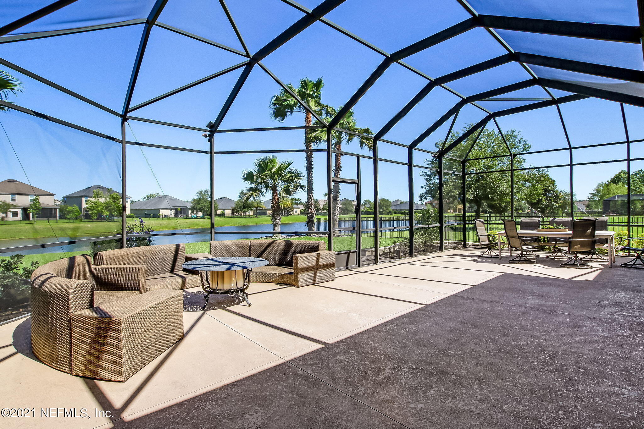 659 Porta Rosa Circle St. Augustine, FL 32092 - Photo 66 of 108 Lanai Screened with Pond View