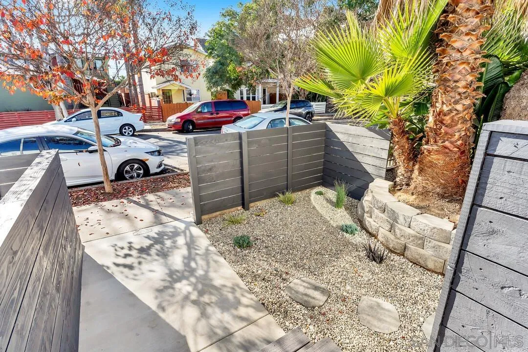 4922 Muir Avenue San Diego, CA 92107 - Photo 35 of 69 a view of a backyard with a sink