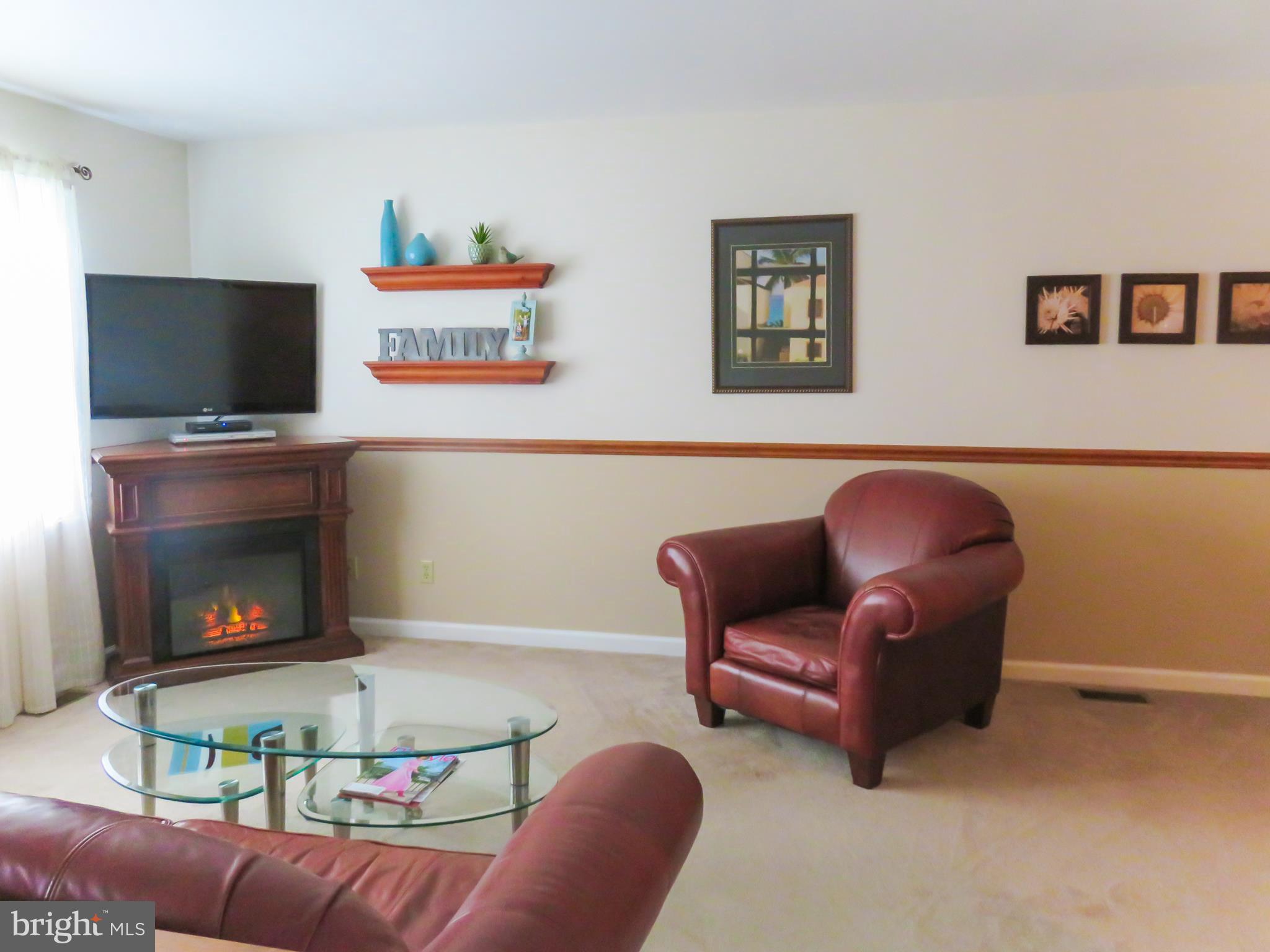 101 Fieldstone Road Elkton, MD 21921 - Photo 14 of 30 Upper level living room w/ electric fireplace