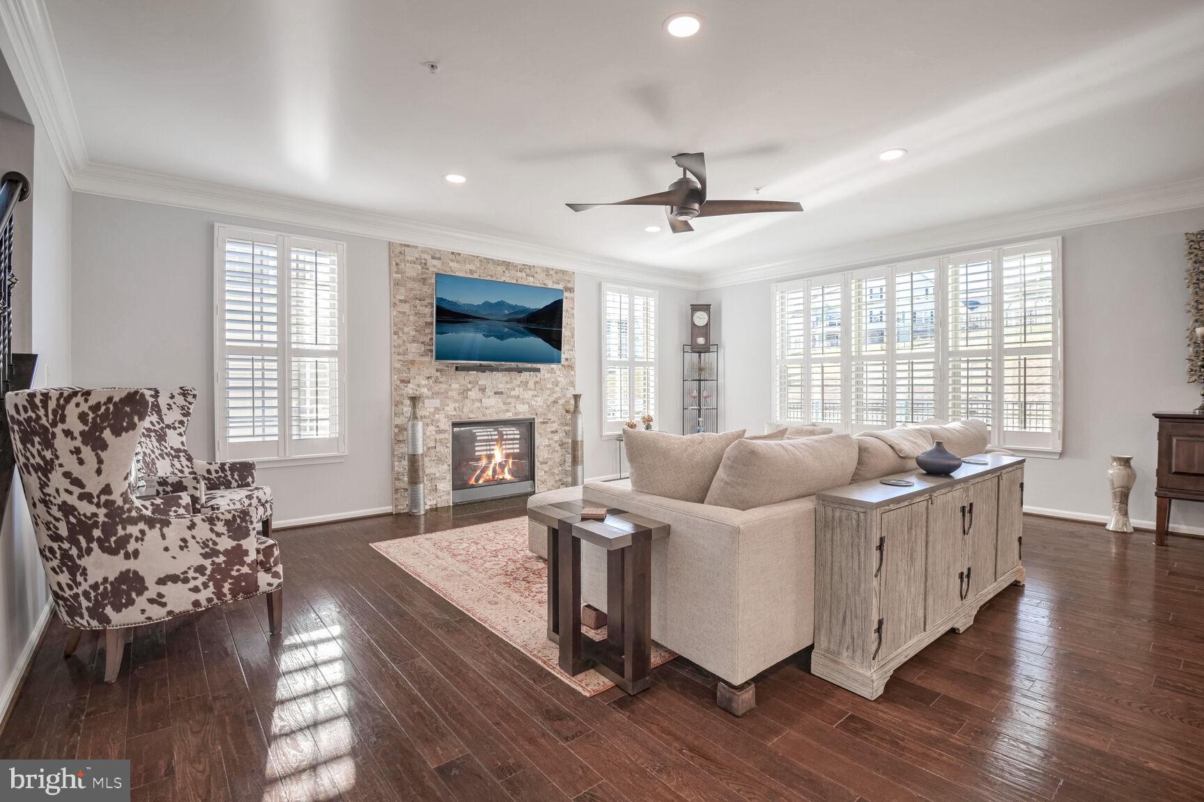 13767 Soaring Wing Lane Silver Spring, MD 20906 - Photo 2 of 42 Family Room with Gas Fireplace