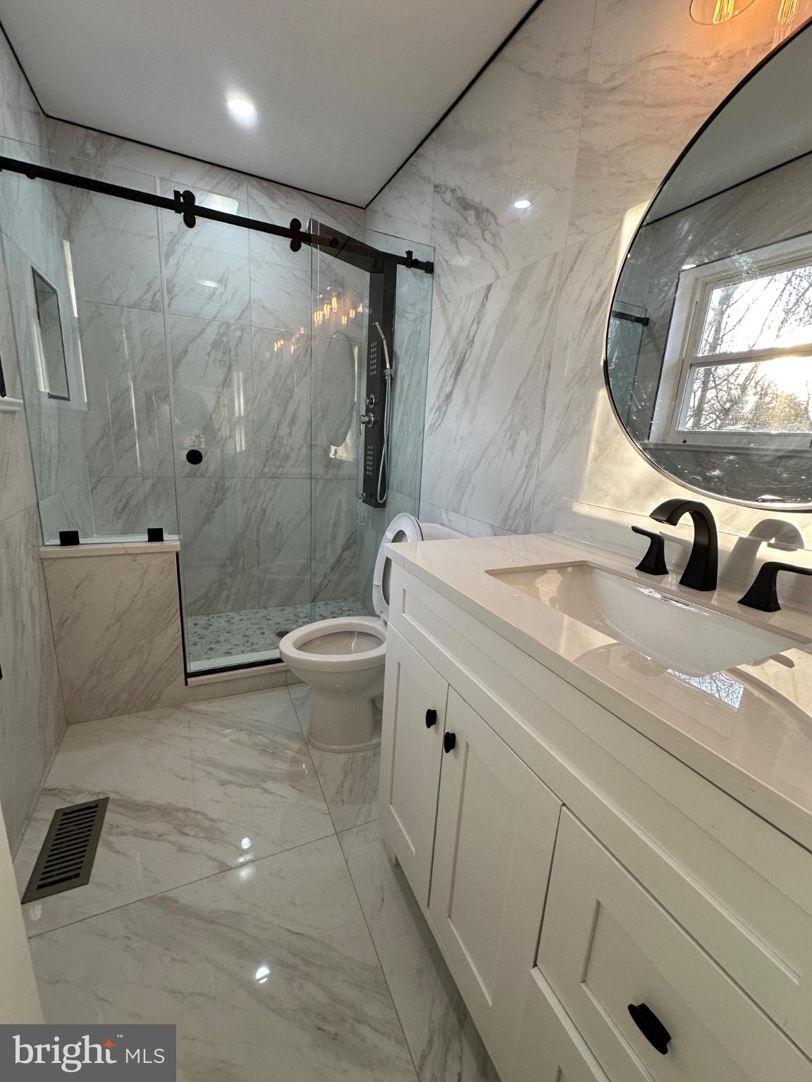 14 Buttonwood Road Voorhees, NJ 08043 - Photo 20 of 35 Elegant marble bathroom retreat.